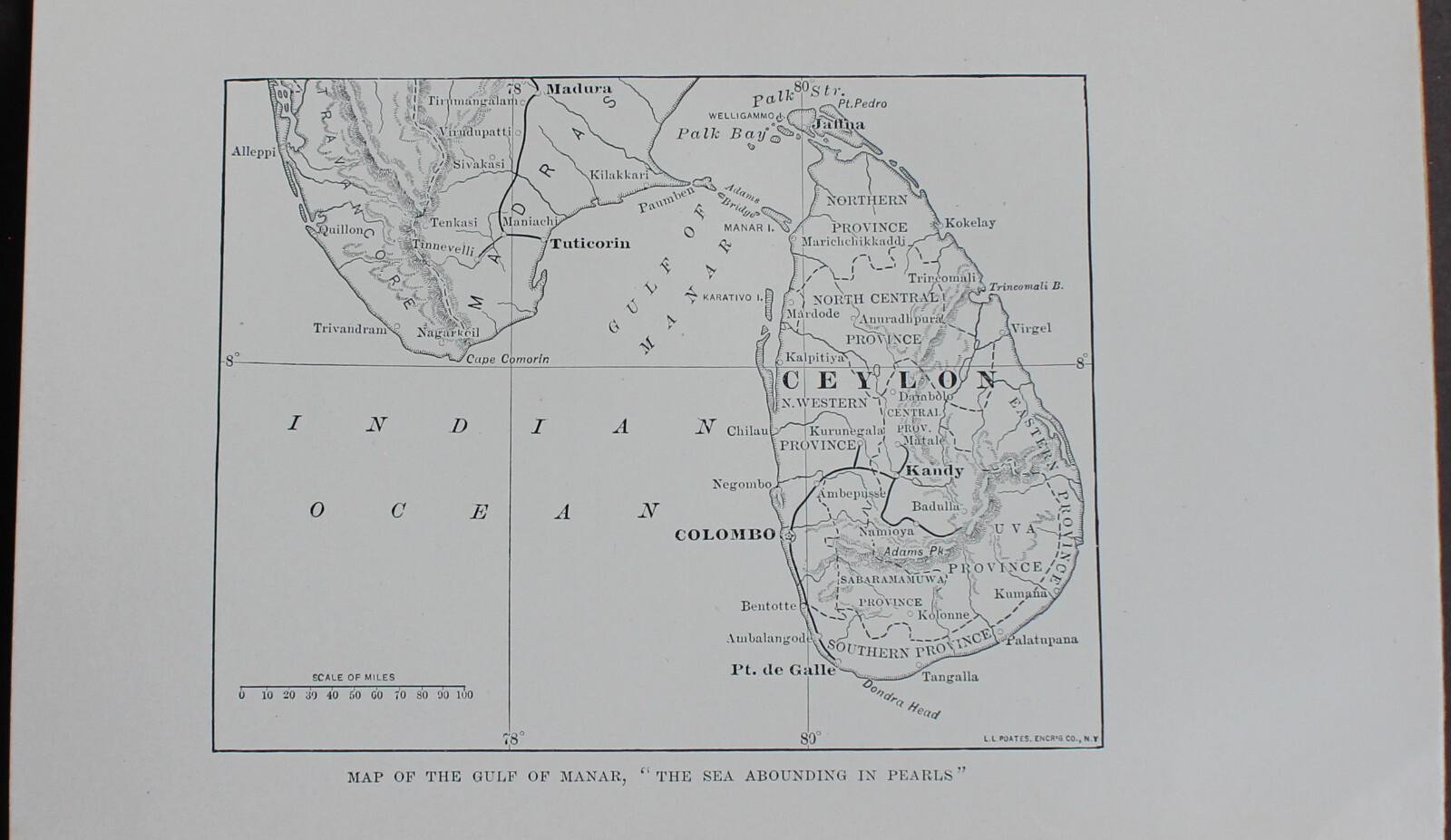Rare Antique Old Book Ceylon India China Japan 1907 Calcutta Hong Kong Macao ⭐️