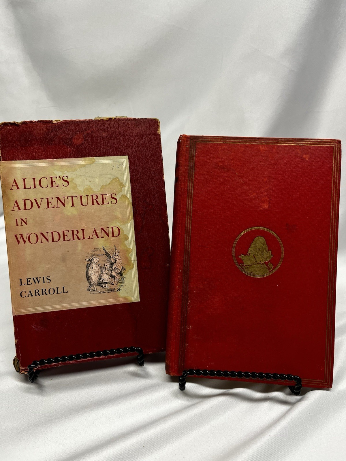Lewis Carroll Alice&rsquo;s Adventures Facsimile Hardcover Tenniel Doubleday 1942 DJ