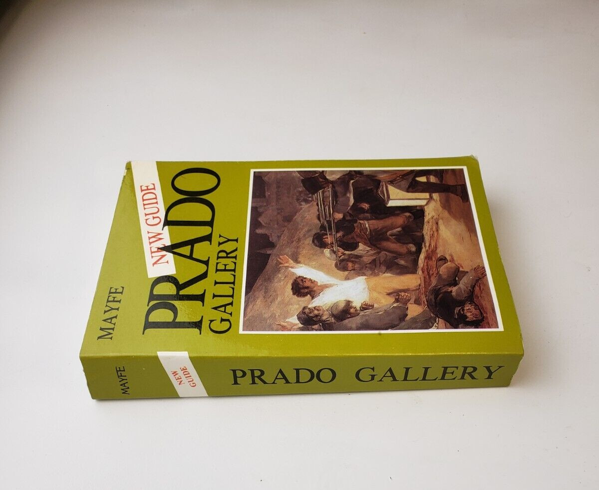 Prado Gallery Guidebook Mayfé Spain Art Museum Vintage Softcover Illustrated