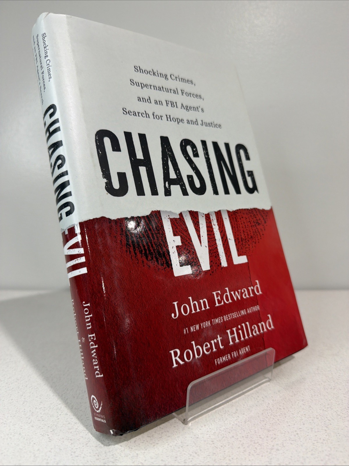 Chasing Evil By John Edward & Robert Hilland (2025 Hardcover 1st Edition)