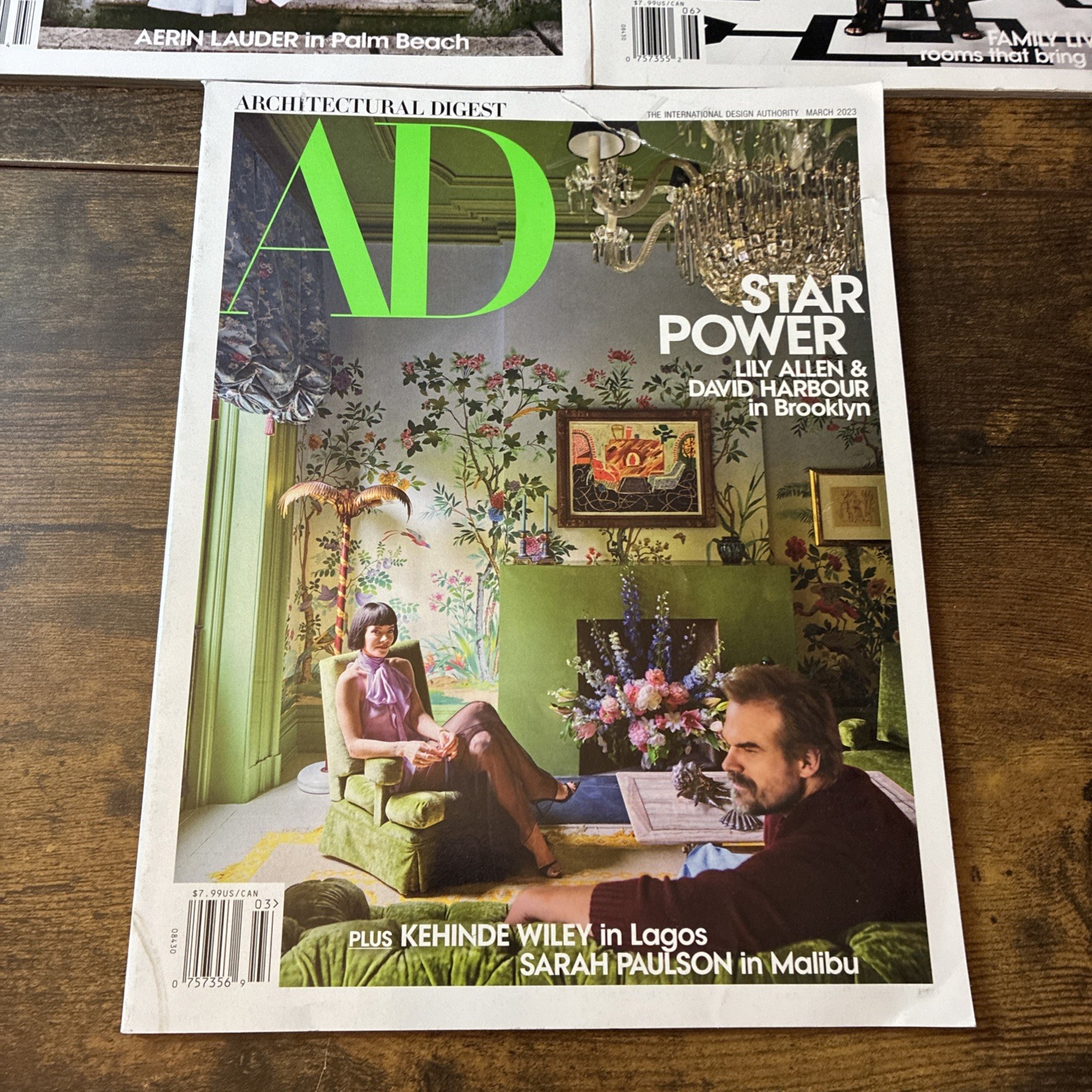 Lot of 8 ARCHITECTURAL DIGEST Magazine Issues 2021-2025 CONDE NAST ARCHDIGEST AD