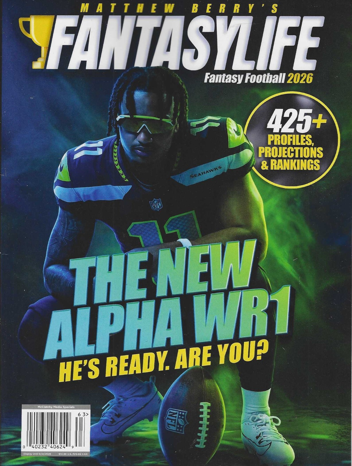 Matthew Berry&rsquo;s Fantasy Life Fantasy Football 2026 ( Random Cover Will Ship )