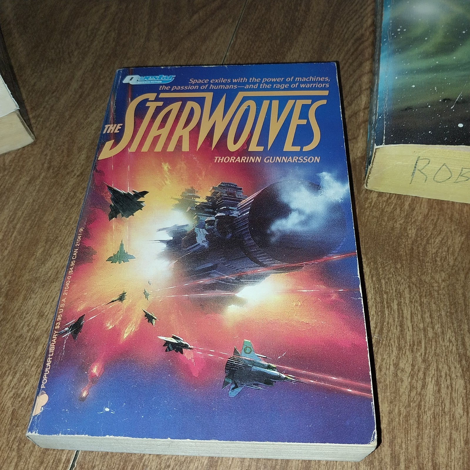 Vtg Mixed Science FictionPaperback Book Lot Of 5 Miltary/ Sci-fi