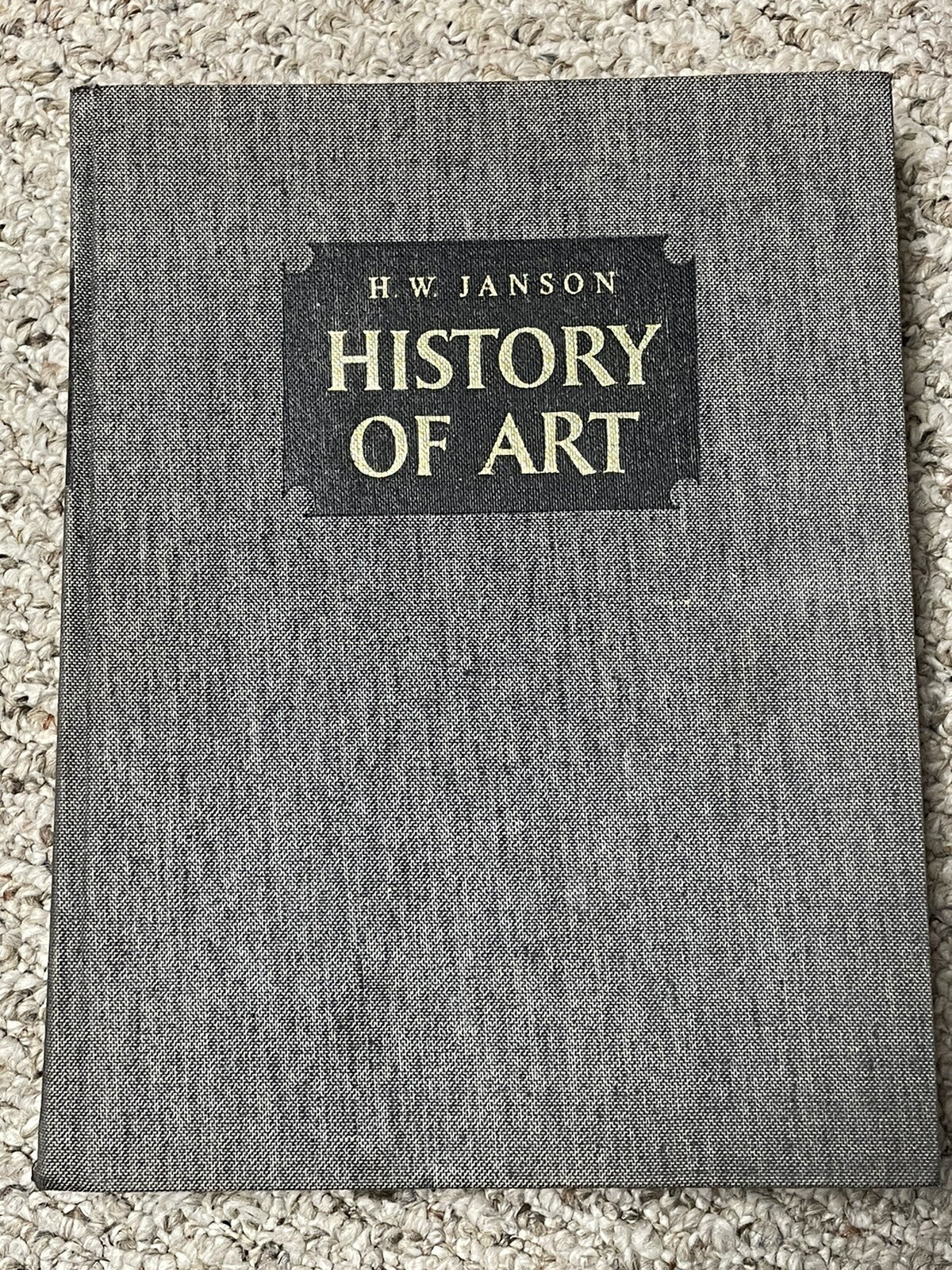 History Of Art by H.W. Janson Premium Hardcover Excellent Condition