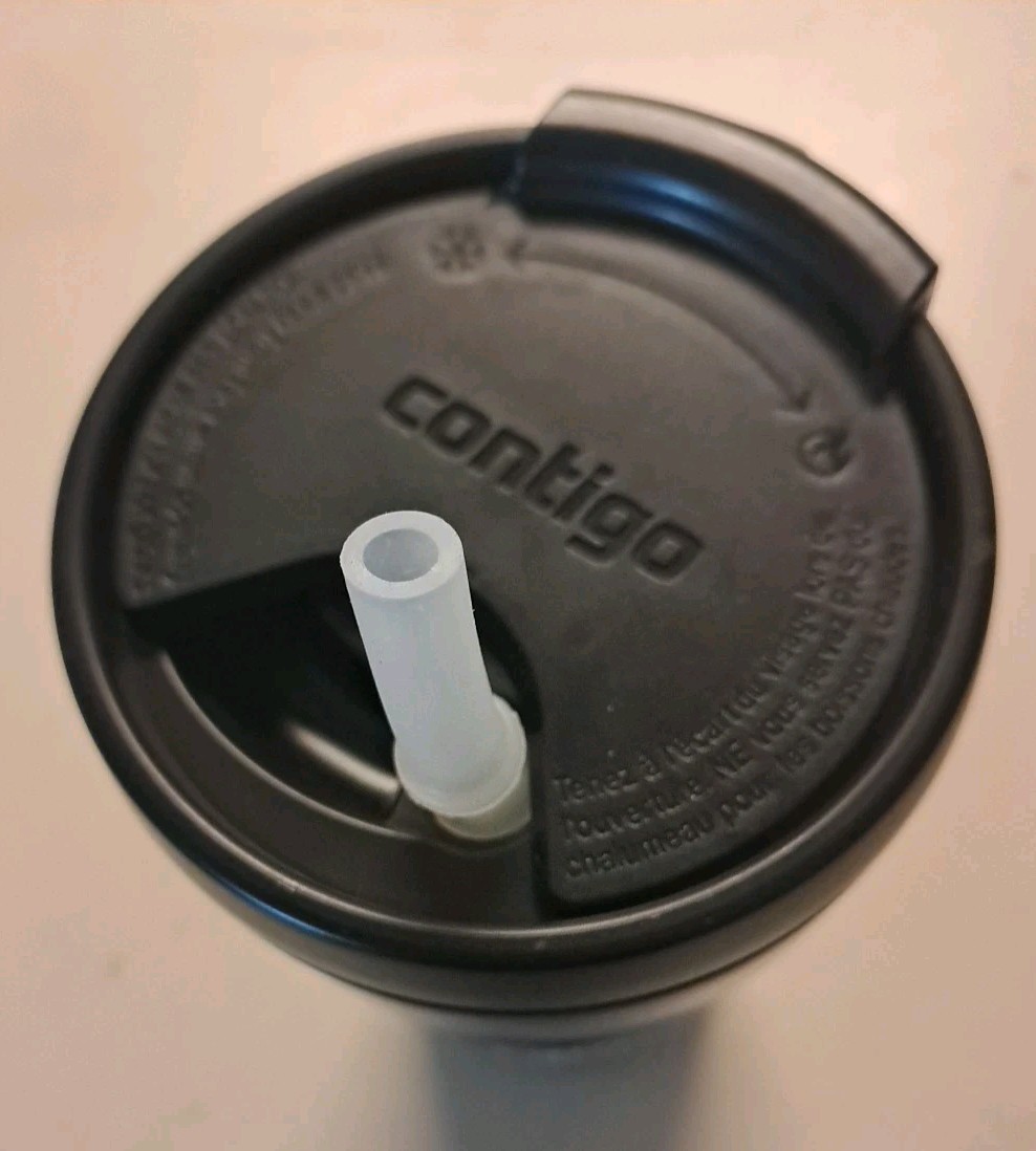 Contigo 18 oz. Uptown Dual-Sip Insulated Stainless Steel Tumbler NEW