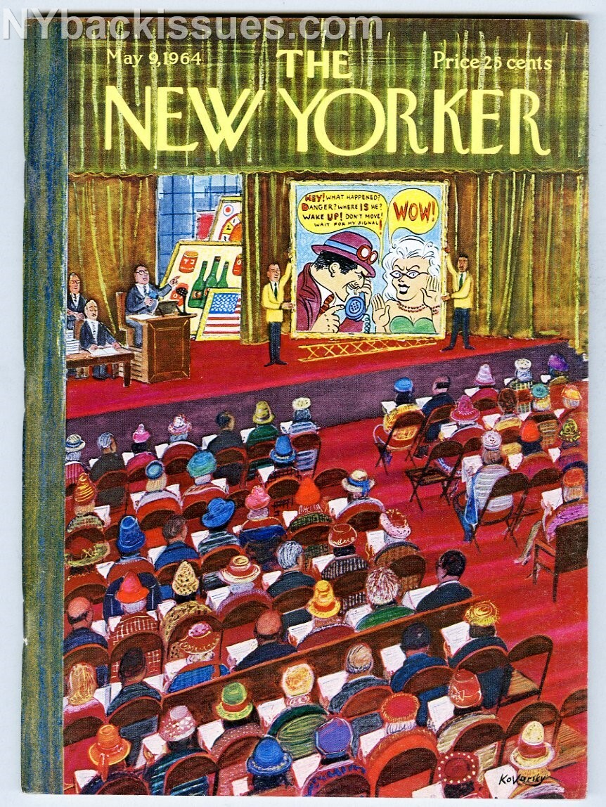 New Yorker magazine May 9 1964 Anthony Lewis Gideon&rsquo;s Trumpet 1st edition NM