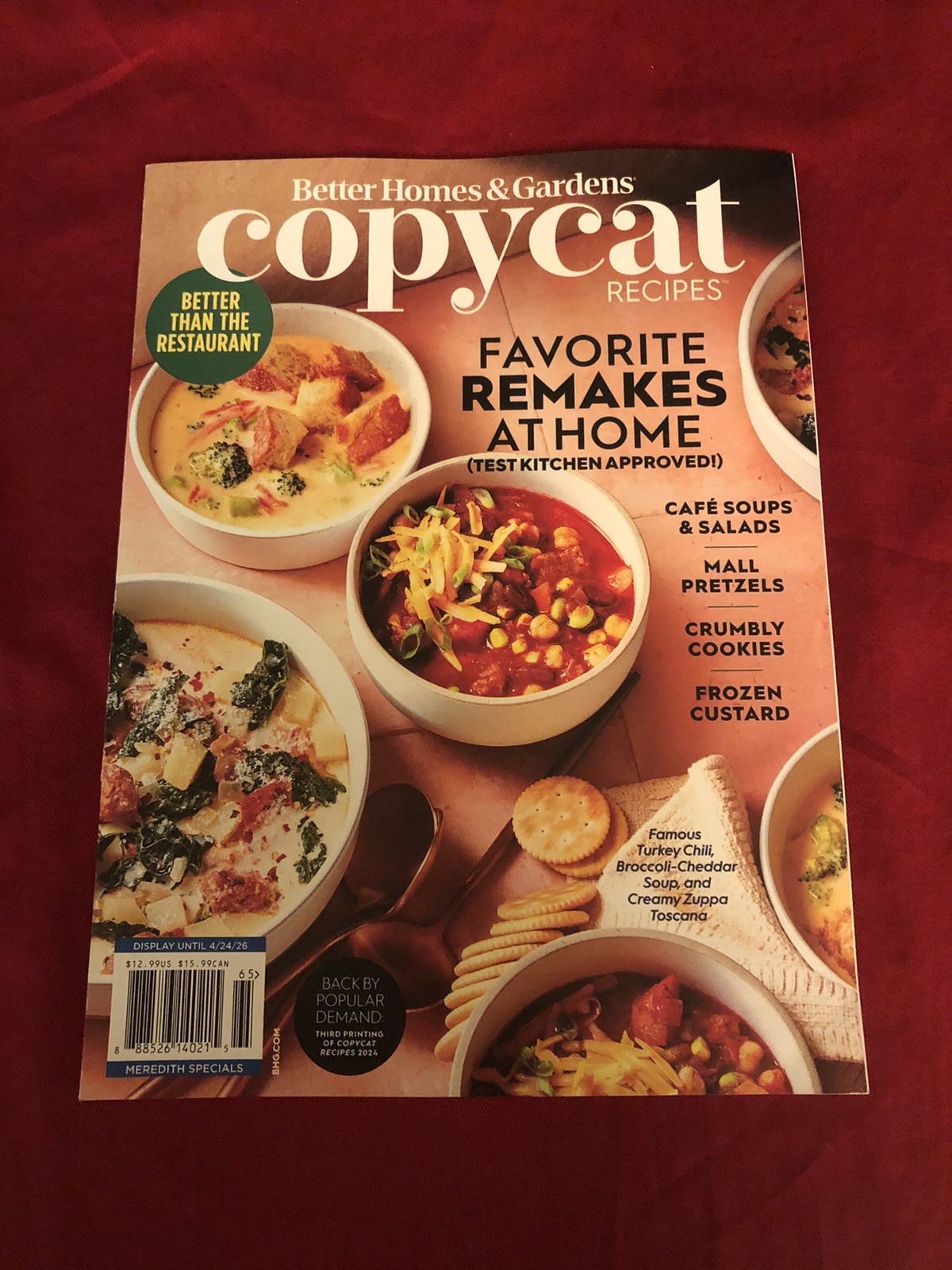 Better Homes and Garden Magazine 2026 Copycat Recipes