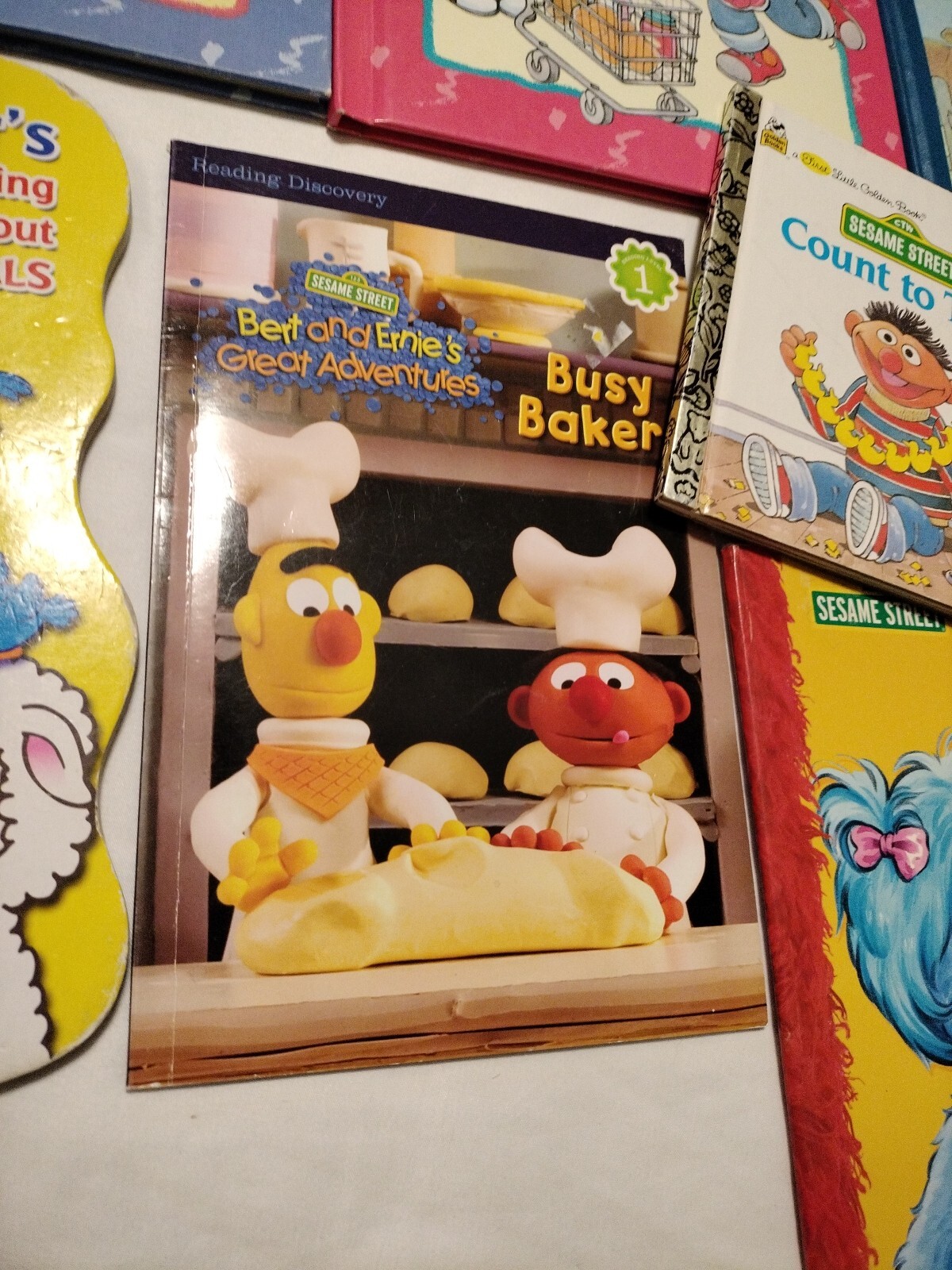 Vintage 80&rsquo;s Sesame Street Mixed Lot Of 9