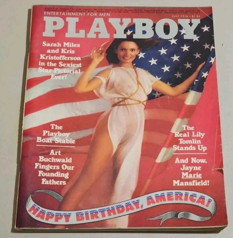 1976 PLAYBOY July Rare Cover Variant International Edition Jayne Mansfield