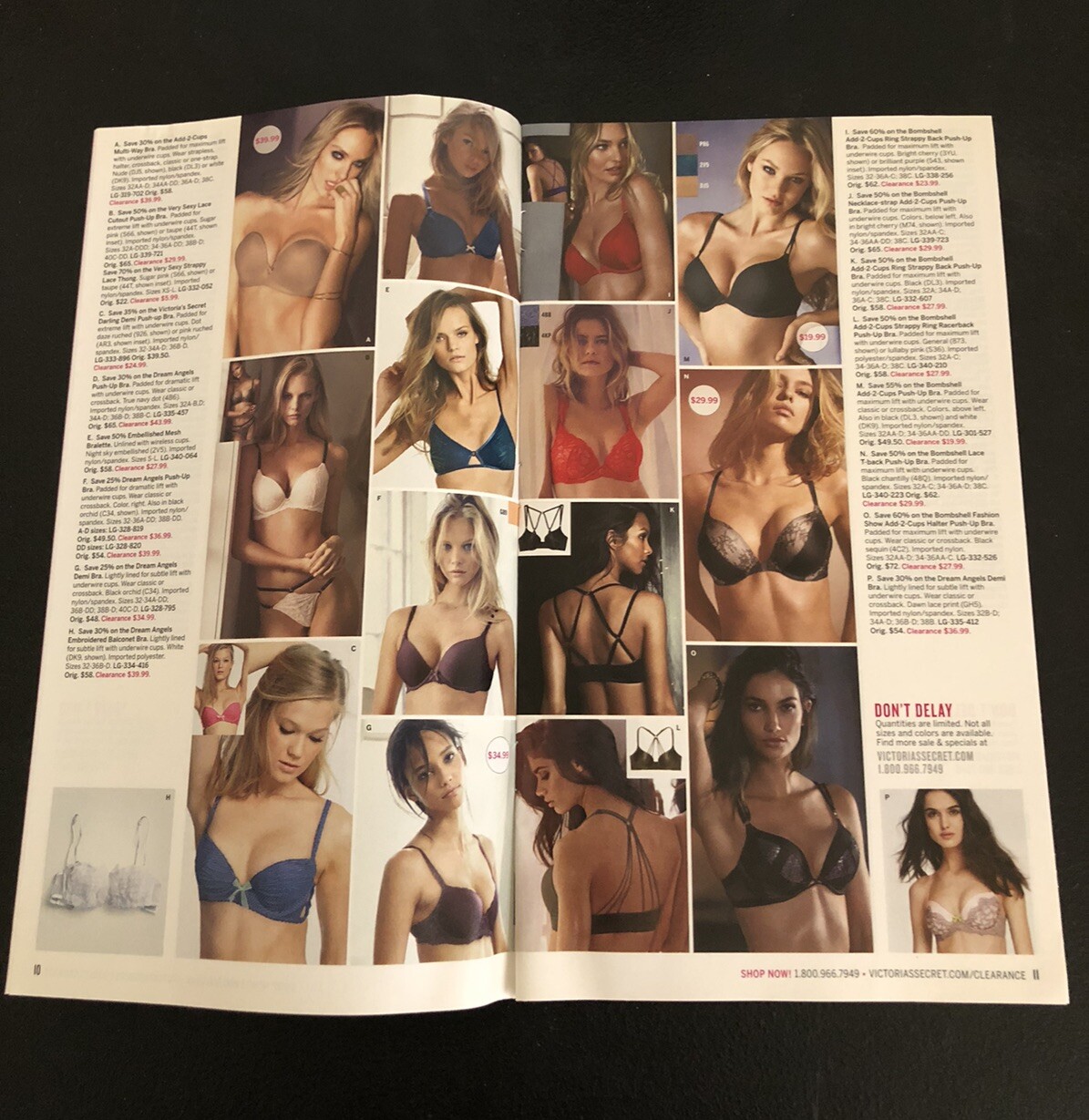 2015 Victorias Secret Mailer Catalog – 47 pages