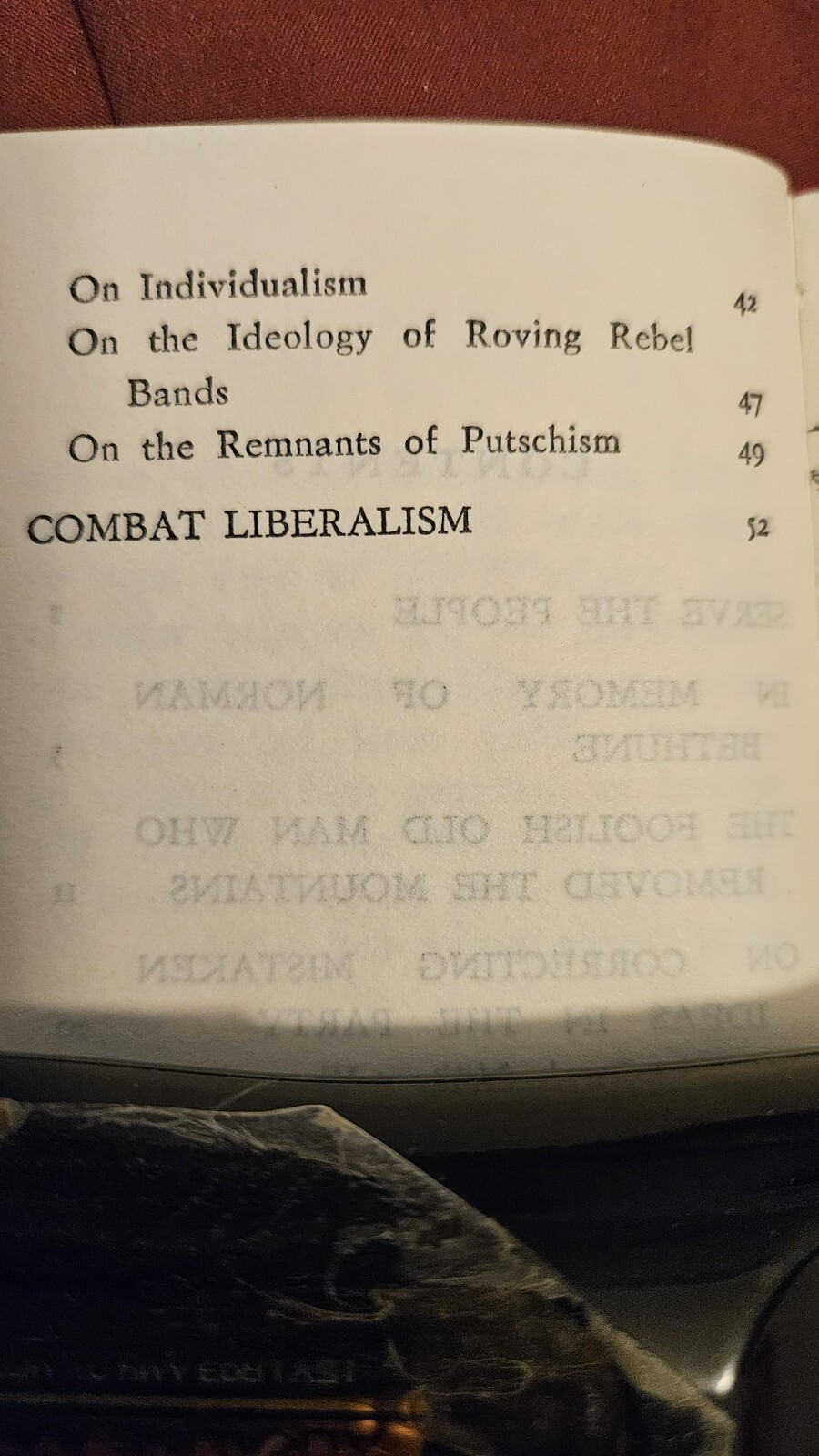 FIVE ARTICLES BY CHAIRMAN MAO TSE-TUNG, Rare Book, Pub. 1968, Mint Condition.