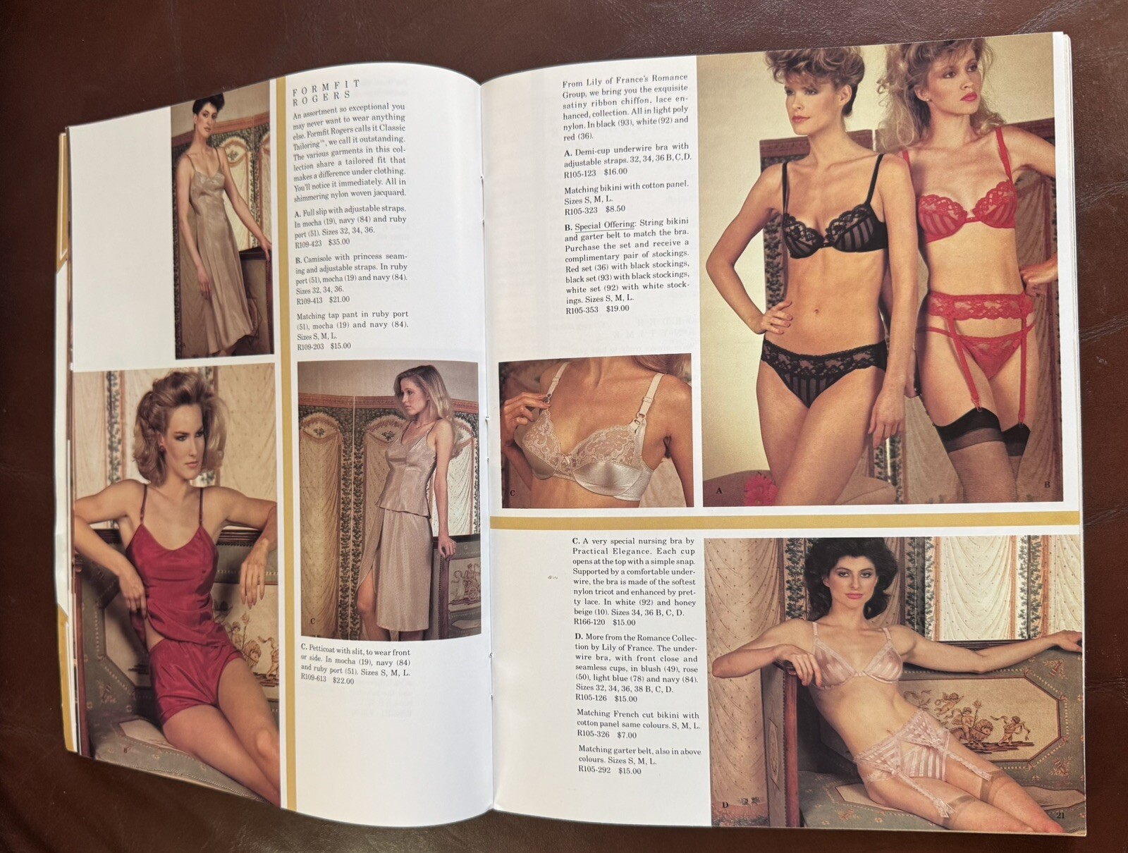 Victoria&rsquo;s Secret 1984 Gift Album Catalog 47+pages lastLetter Victoria 20morLstd
