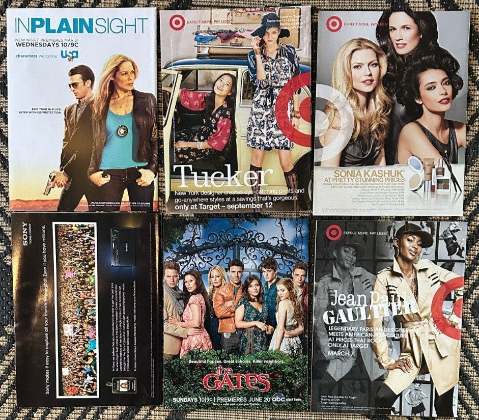 Vintage Lot of 6 US Weekly Magazines 2010 Celebrity Gossip Fashion Party Life