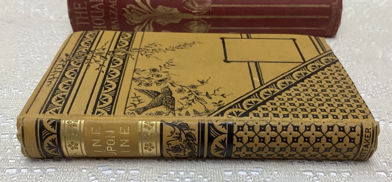 Antique 1800’s Line Upon Line Or Earliest Religious Instruction RARE COVER *Read