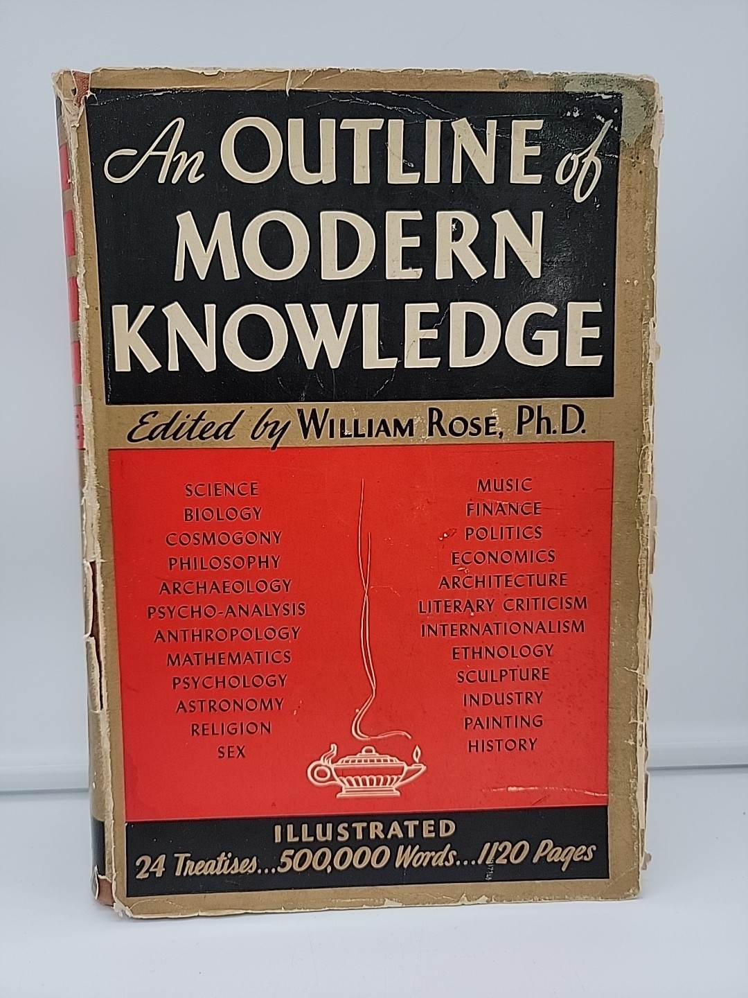 An Outline Of Modern Knowledge By William Rose 1120 Page Science Biology Music