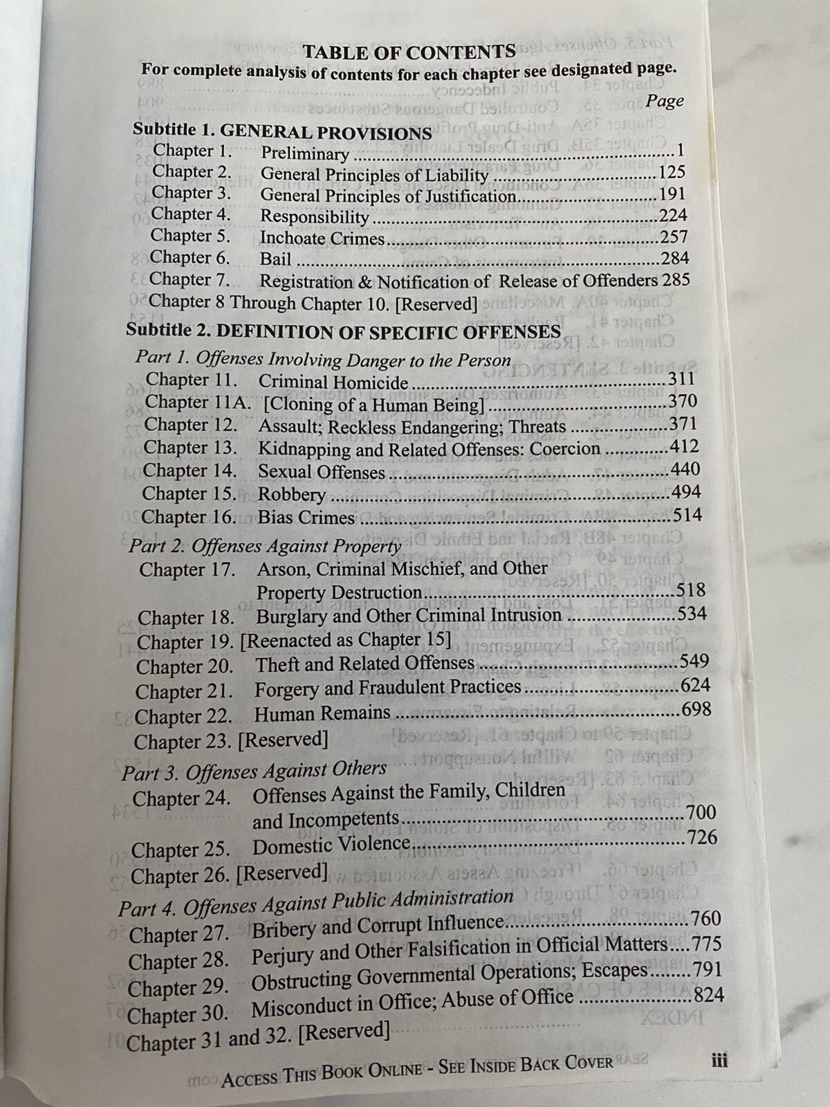 Title 2C New Jersey Criminal Code Annotated 2022 edition, GANN LAW,