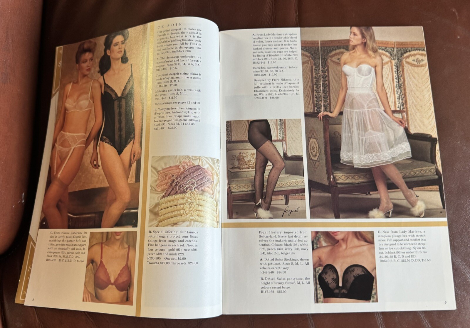 Victoria&rsquo;s Secret 1984 Gift Album Catalog 47+pages lastLetter Victoria 20morLstd