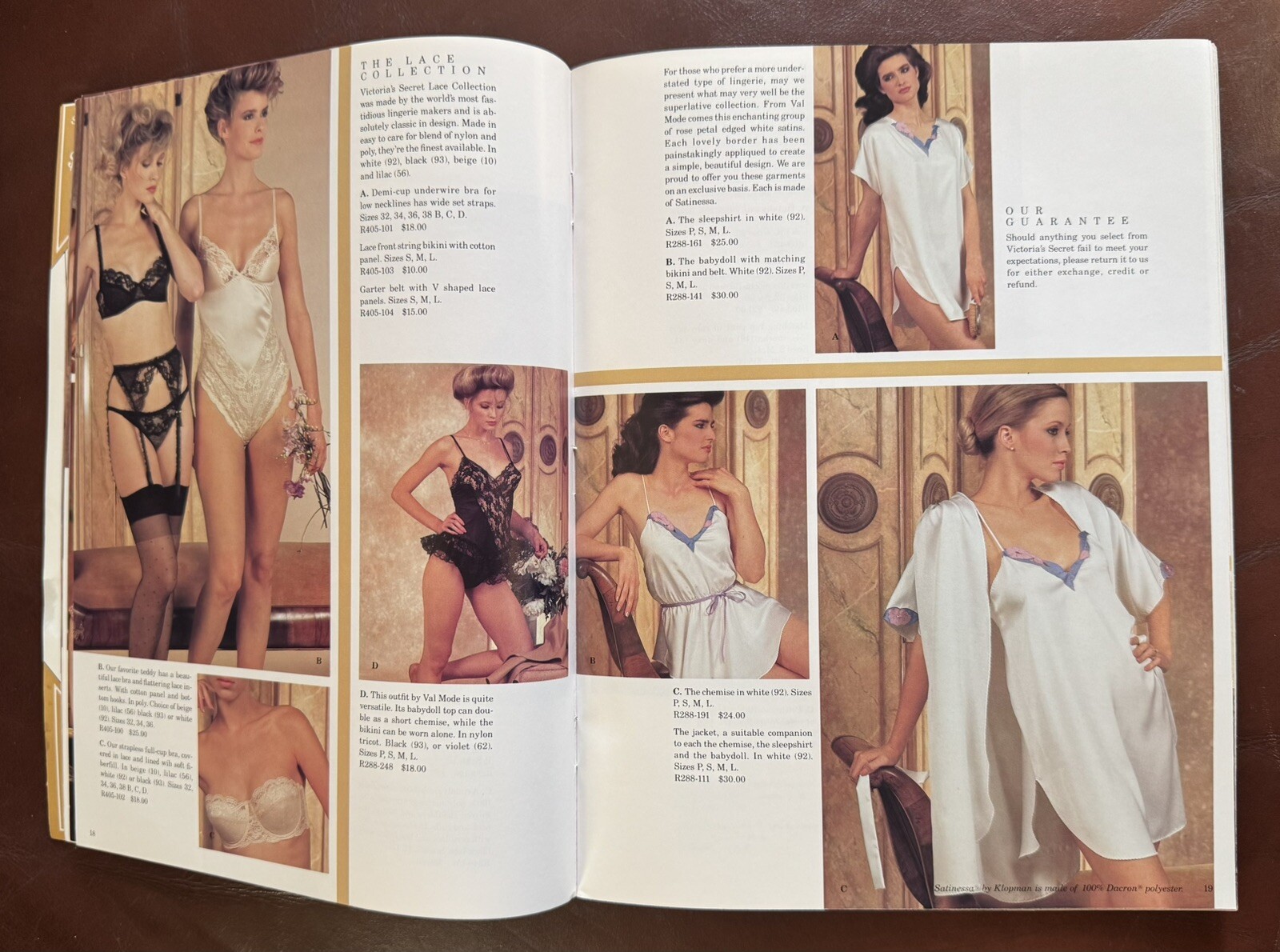 Victoria&rsquo;s Secret 1984 Gift Album Catalog 47+pages lastLetter Victoria 20morLstd