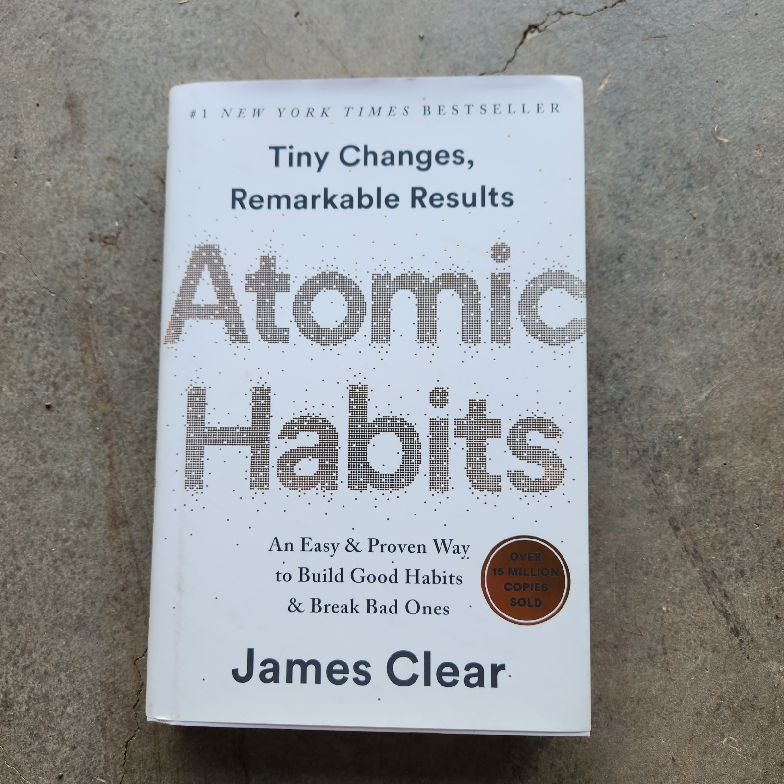 Atomic Habits An Easy and Proven Way to Build Good Habits Hardcover James Clear