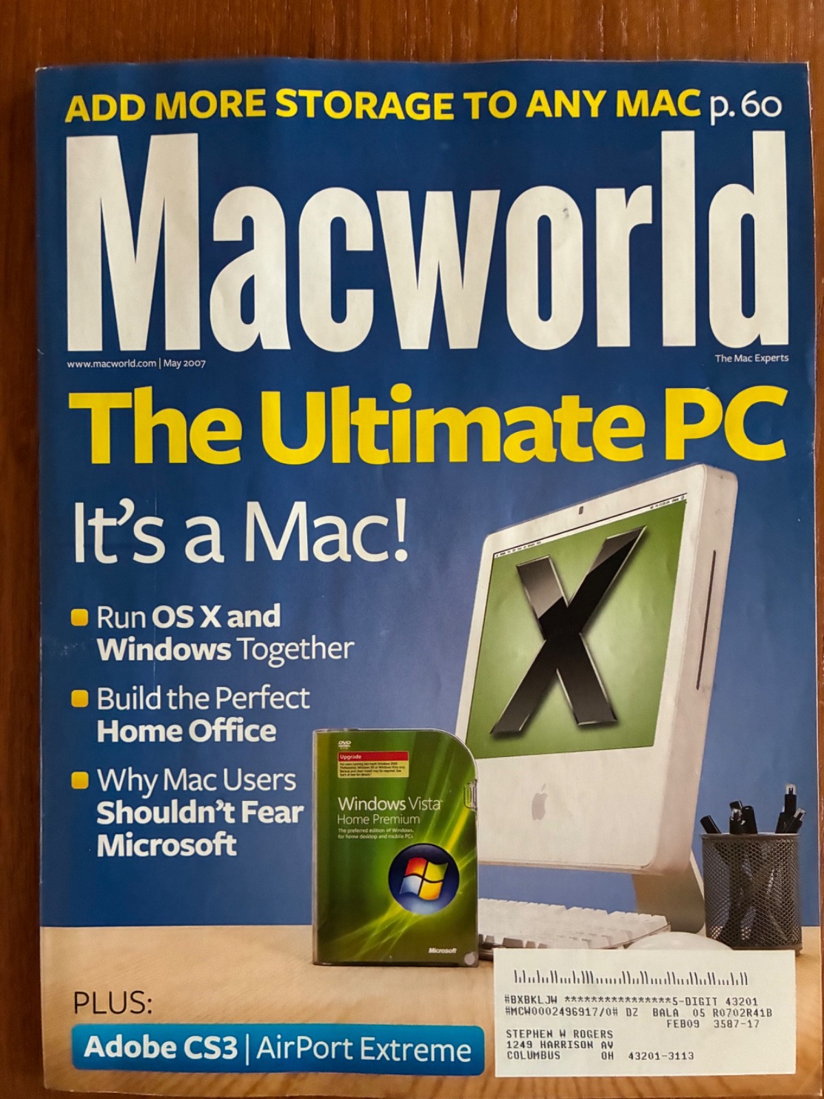 Macworld Magazine • 2006, 2007, 2008 • Lot of 35 issues • Very Good Condition