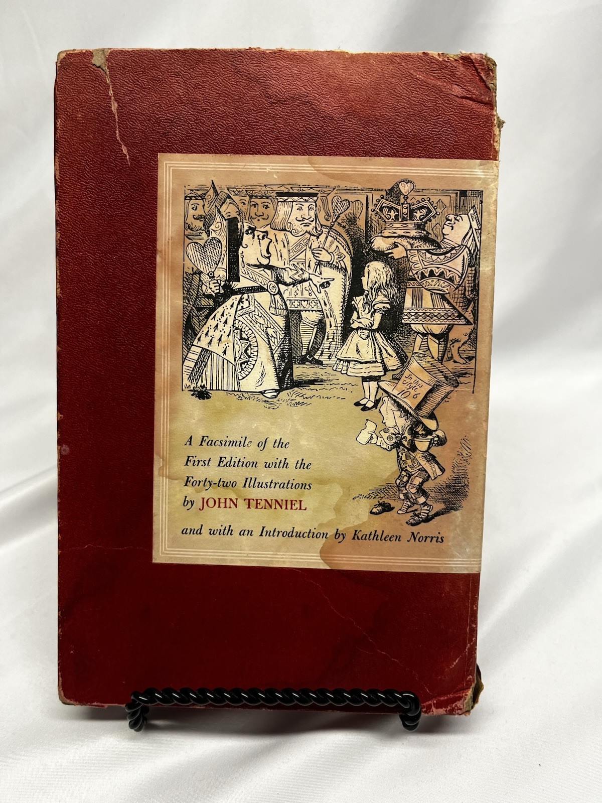Lewis Carroll Alice&rsquo;s Adventures Facsimile Hardcover Tenniel Doubleday 1942 DJ