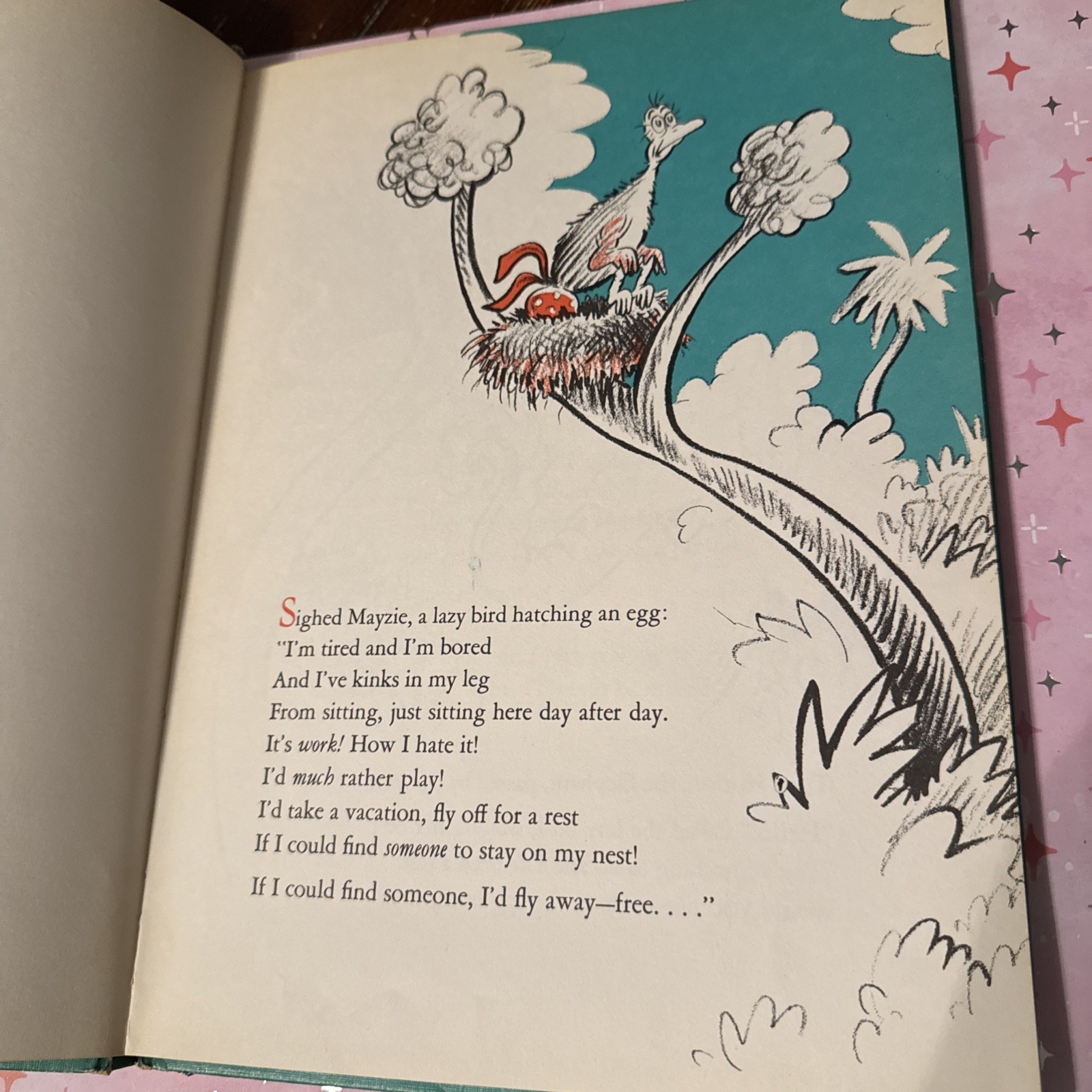 1940 Horton Hatches the Egg by Dr. Seuss Book Club Edition
