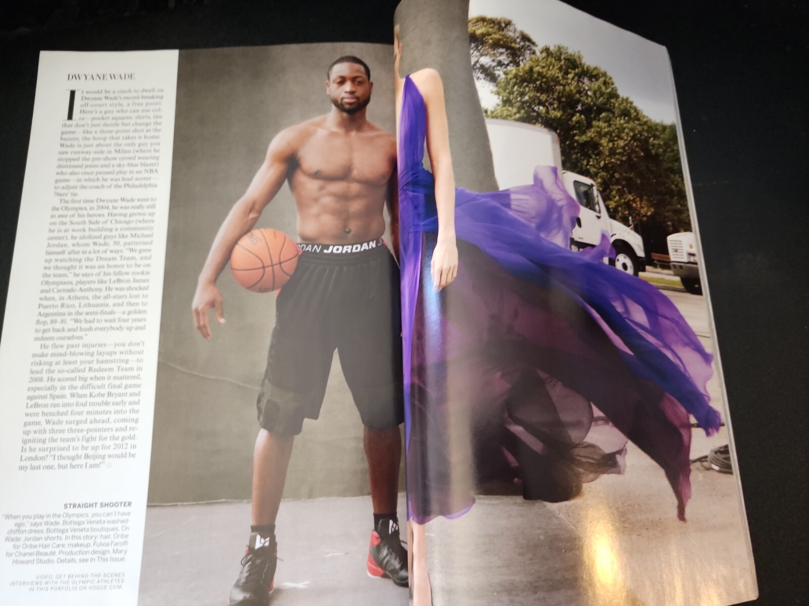 VOGUE Magazine June 2012 HOPE SOLO SERENA WILLIAMS Designer Fashion B23:922