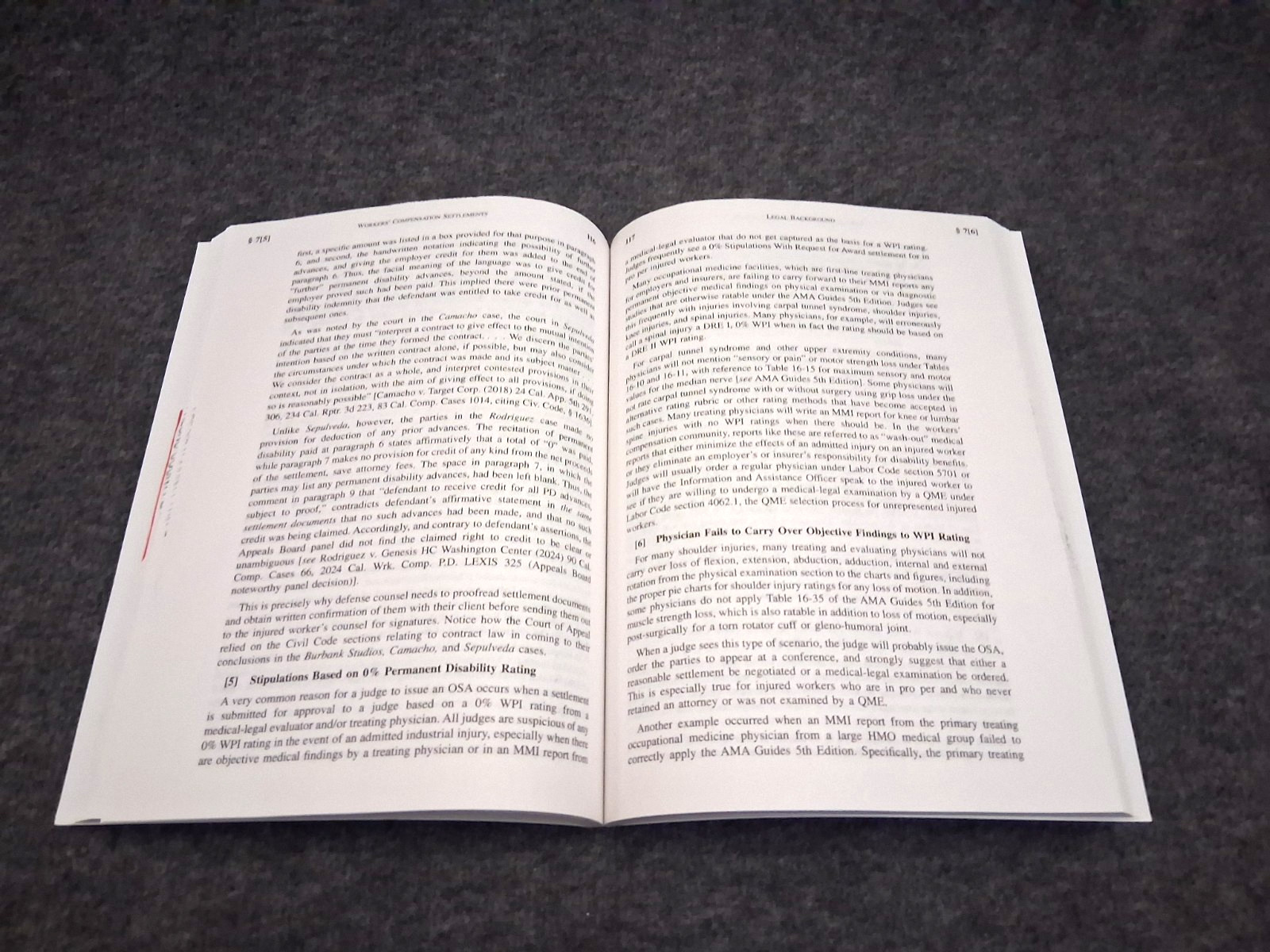 California Workers Compensation Law 7th Ed and Handbook 44th Ed. SPECIAL RELEASE
