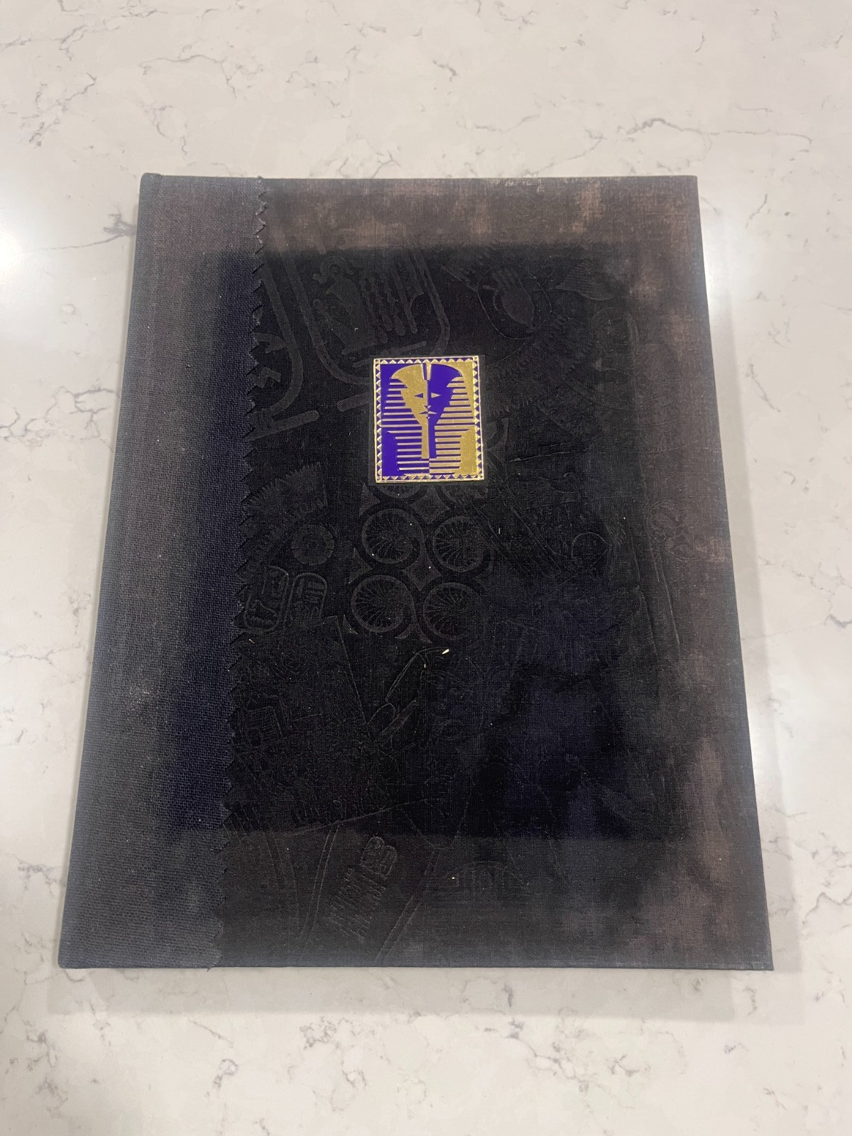 Vintage Black Cover Coffee Table Book Shelf Decor Ramses the Great 12.25&Prime; x 9.25