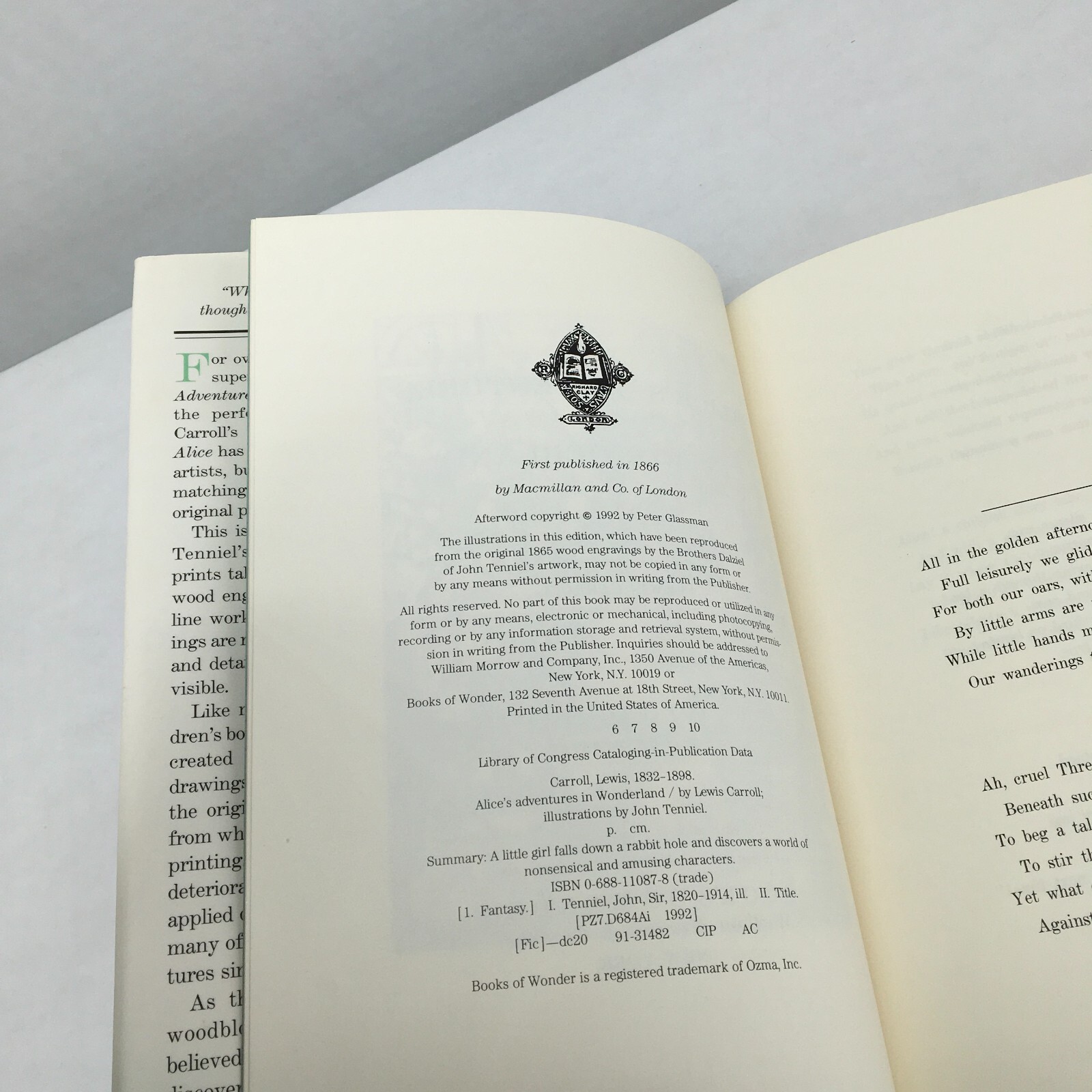 Alice&rsquo;s Adventures in Wonderland & Through the Looking Glass, Lewis Carroll Set