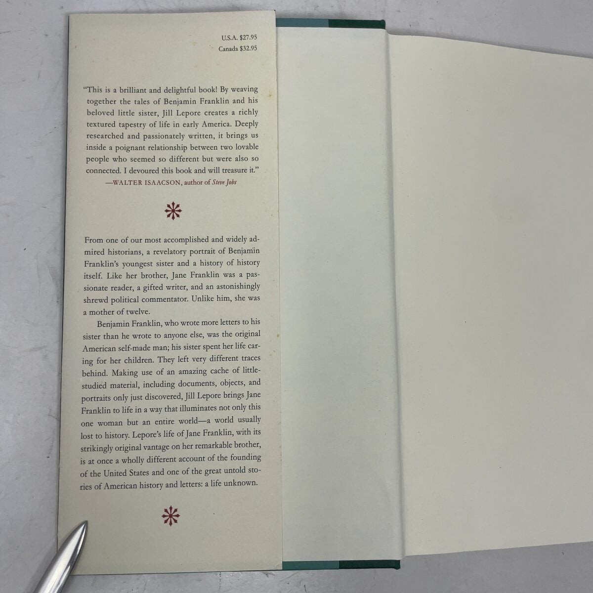 Book of Ages by Jill Lepore HC First Edition Very Good 2013