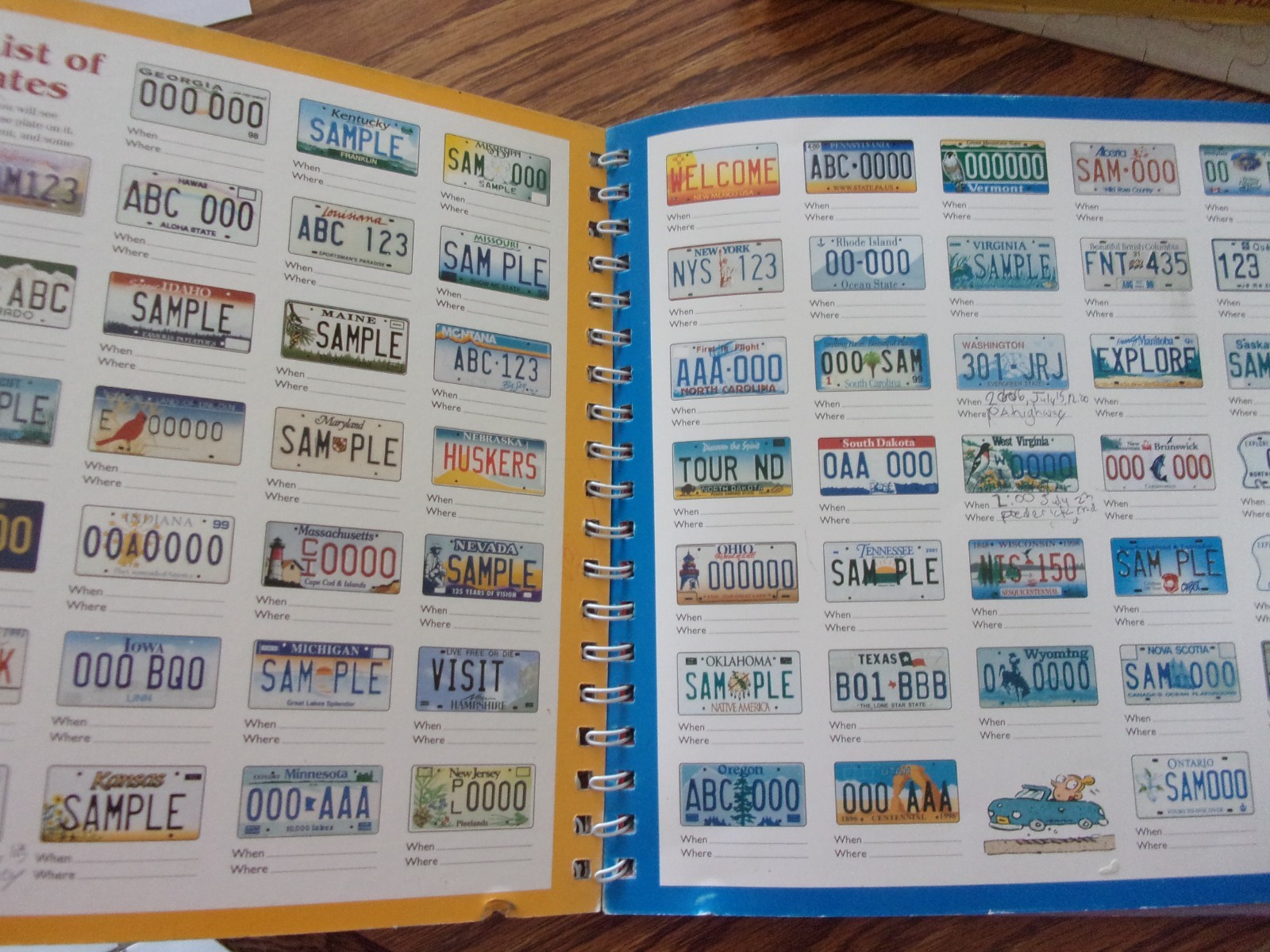 1990&rsquo;s Klutz Press Spiral Book KIDS TRAVEL A Backseat Survival Kit 47 Pages