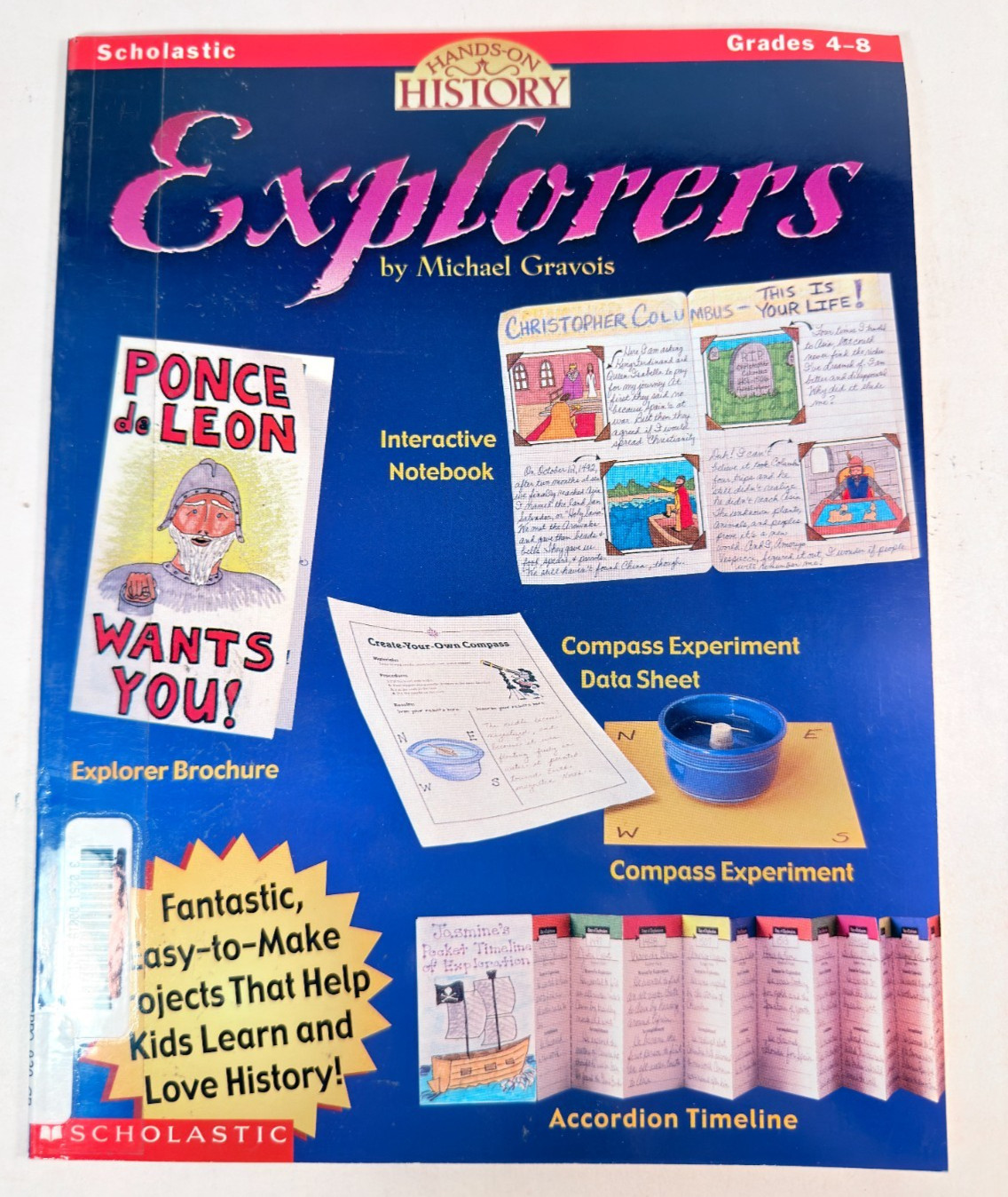 Scholastic Map Bundle of Teacher Resources 6 Book Set Grds 3 – 8 059039598X Good