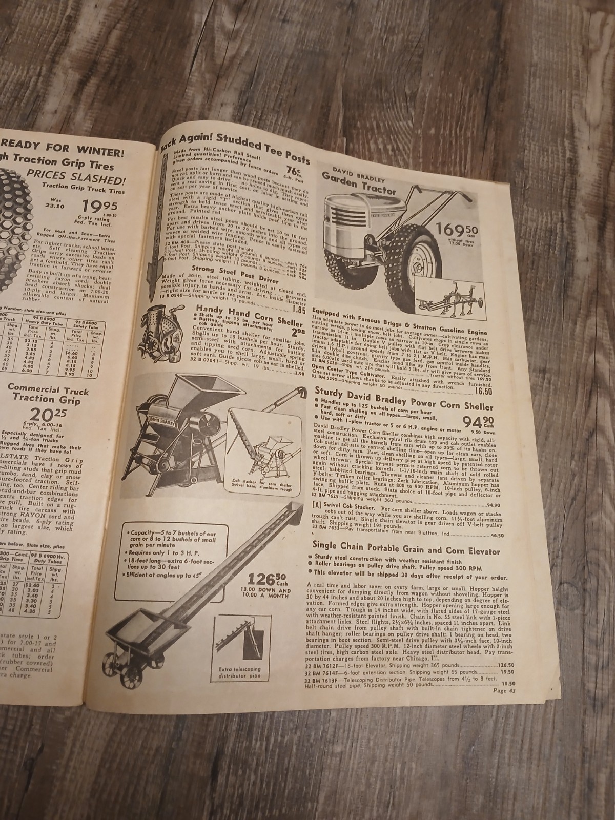 Vintage Sears Roebuck Leadership Sale Catalog Ad 1940s Kansas City RARE 47 Pages