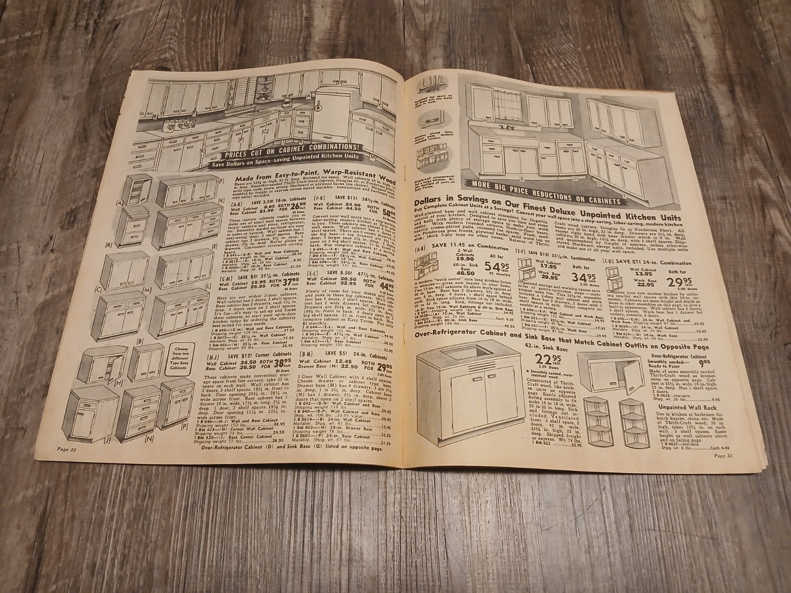 Vintage Sears Roebuck Leadership Sale Catalog Ad 1940s Kansas City RARE 47 Pages