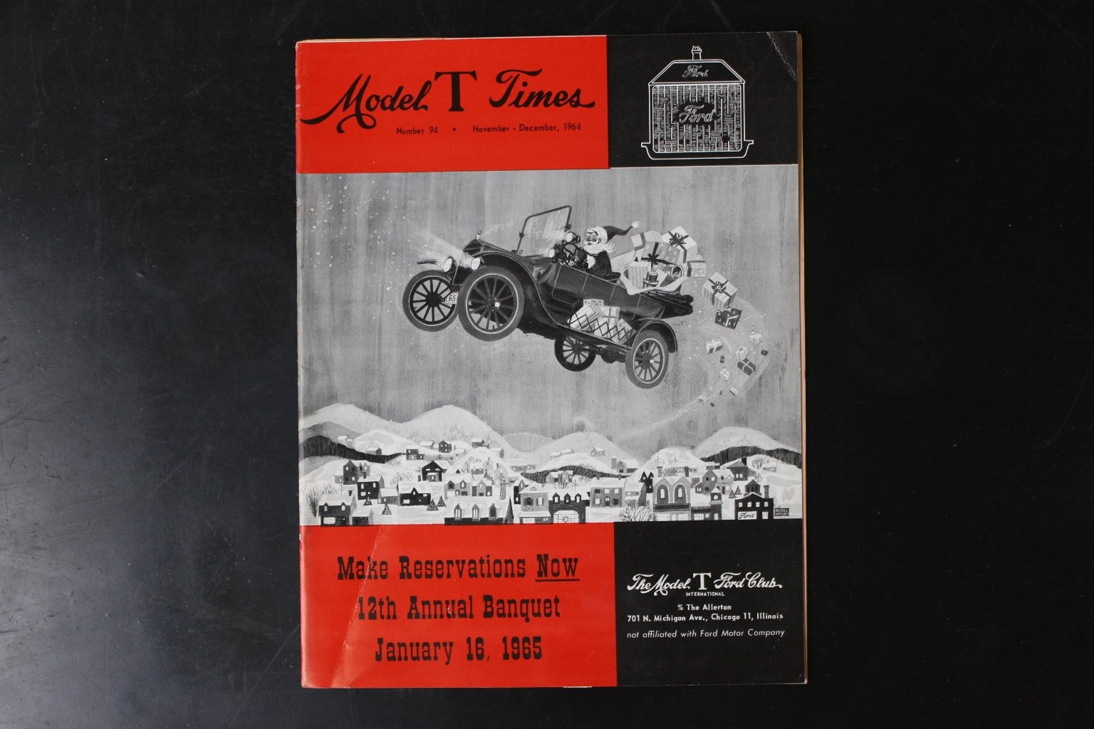 Model T Times November December 1964 Ford Model T Car Magazine Auto History