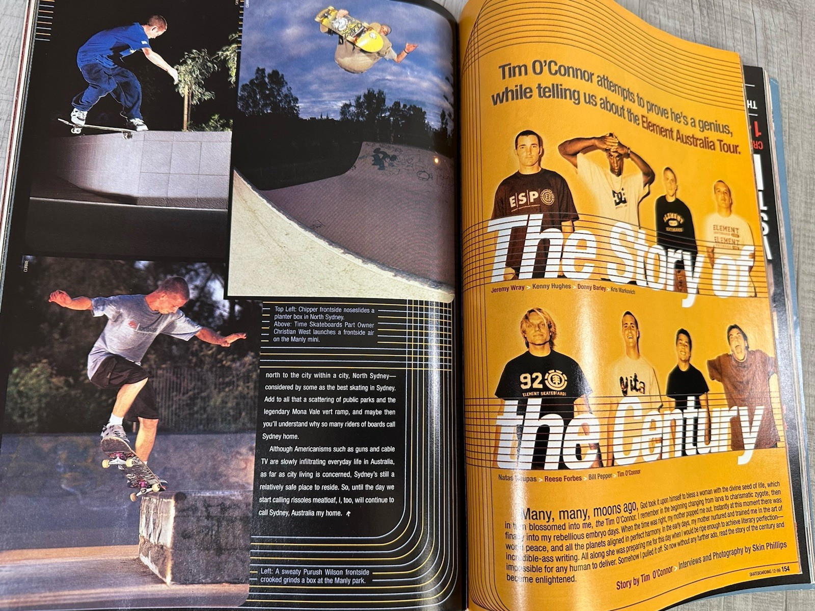 Transworld Skateboarding Magazine Volume 17 #12 December 1999 Australia OZ Fest