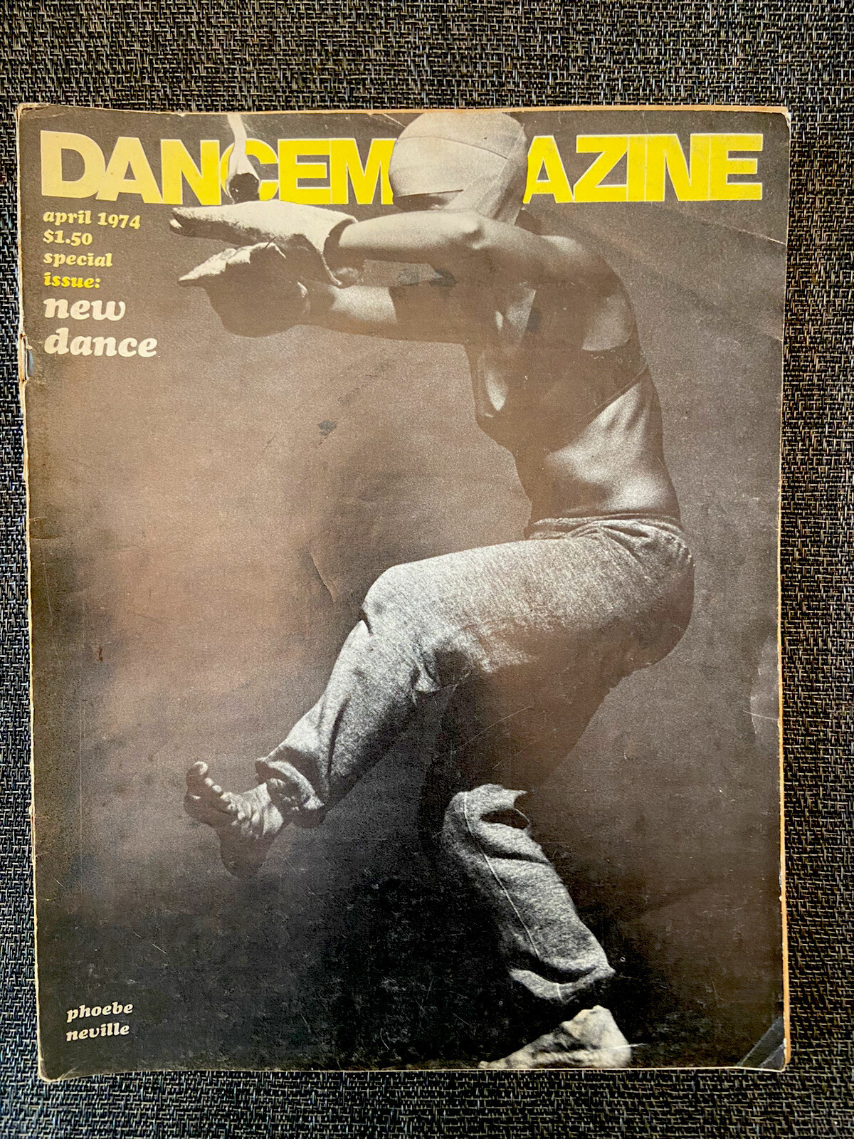 Special Edition Dance Magazine April 1974, New Dance, Phoebe Neville, 102 Pages