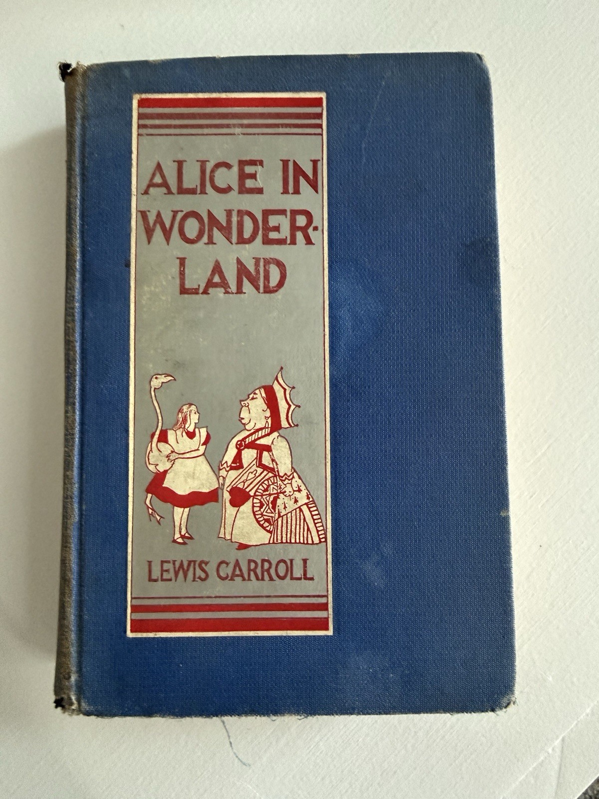 Alice In Wonderland Book And Through The Looking Glass, Lewis Carol Vintage ￼