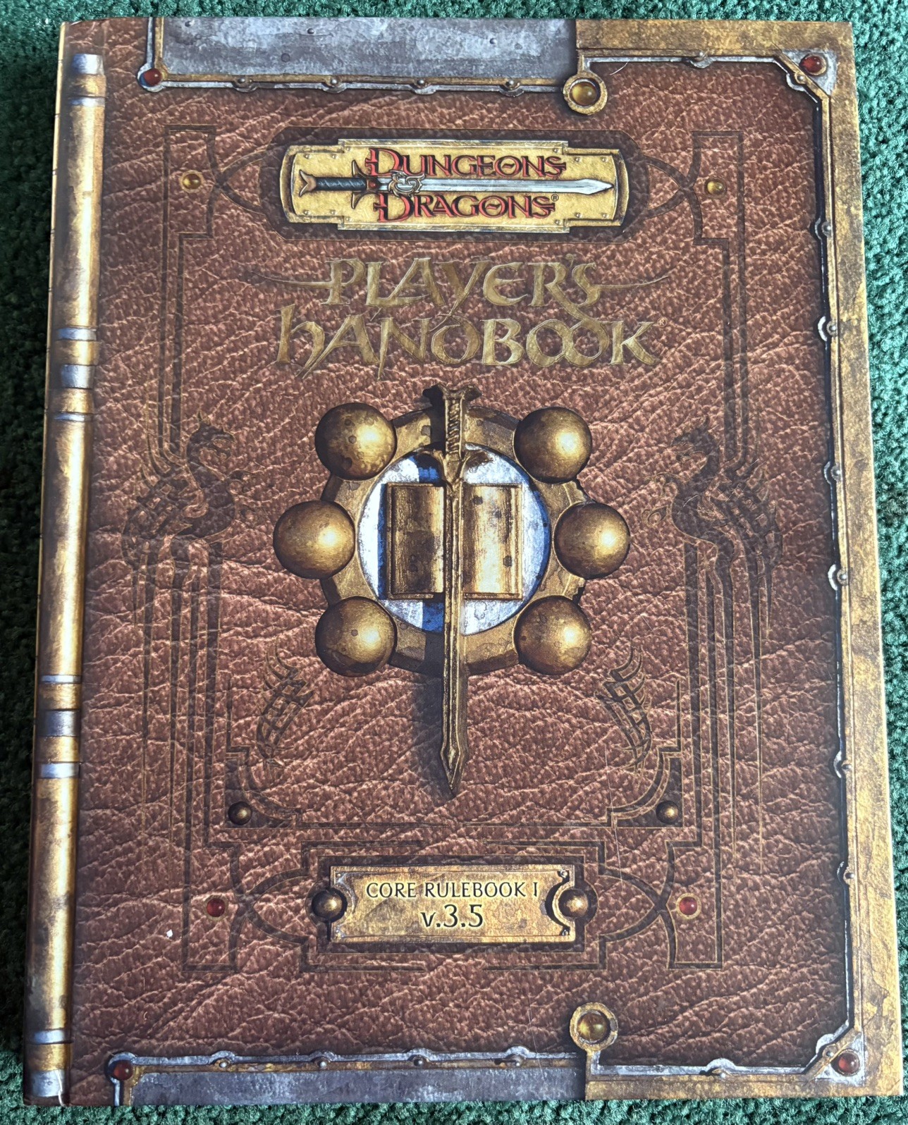 Premium Hardcover Dungeon&rsquo;s & Dragons Player&rsquo;s Handbook: v.3.5.