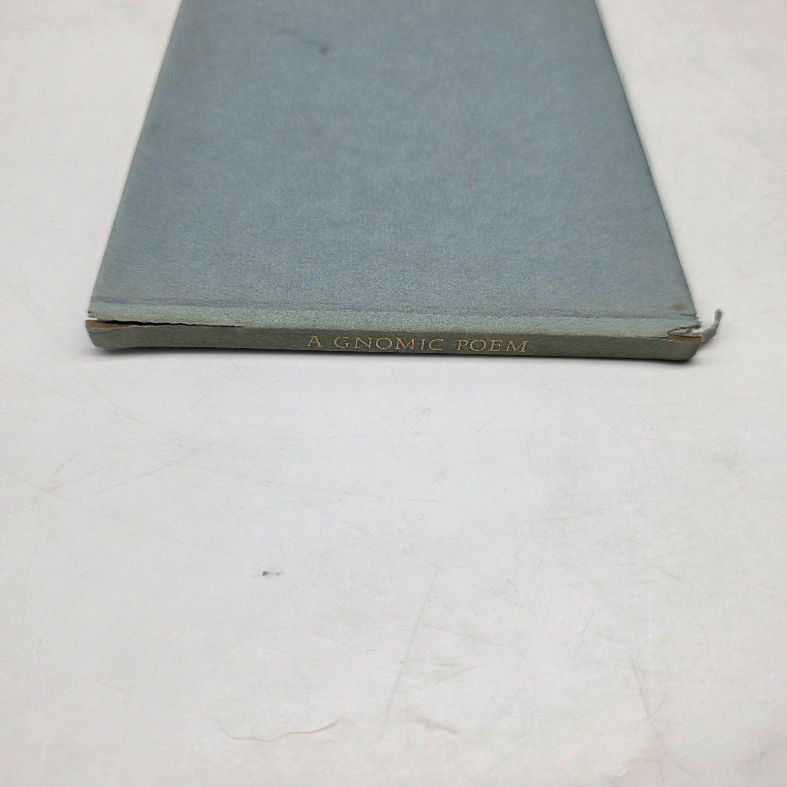 vtg 1968 Anglo Saxon Gnomic Poem Grabhorn Hoyem fine press ltd 400 copies