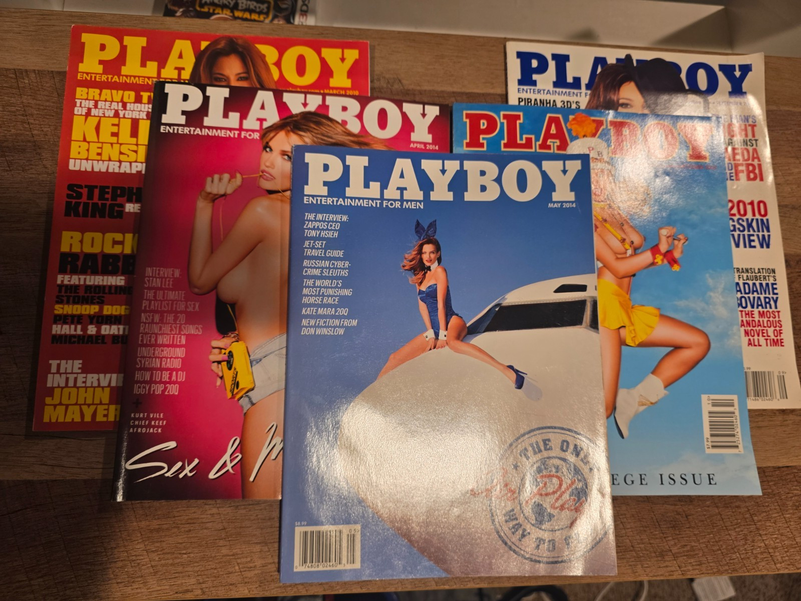 Lot of 5 2010s Playboys