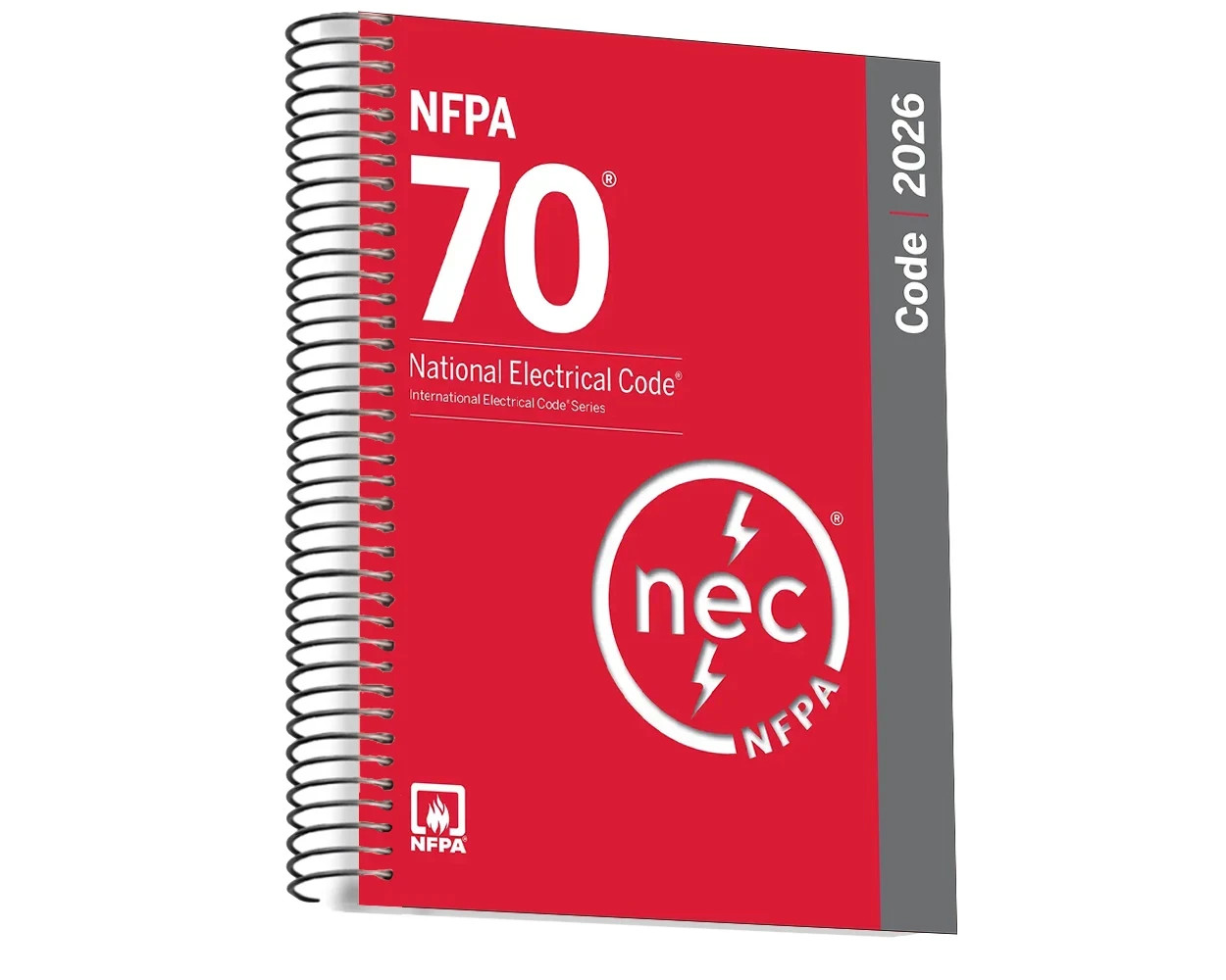 NFPA 70 2026 NEC Code Book + Ugly&rsquo;s Electrical Ref Spiral + Index TAB 2026 USA