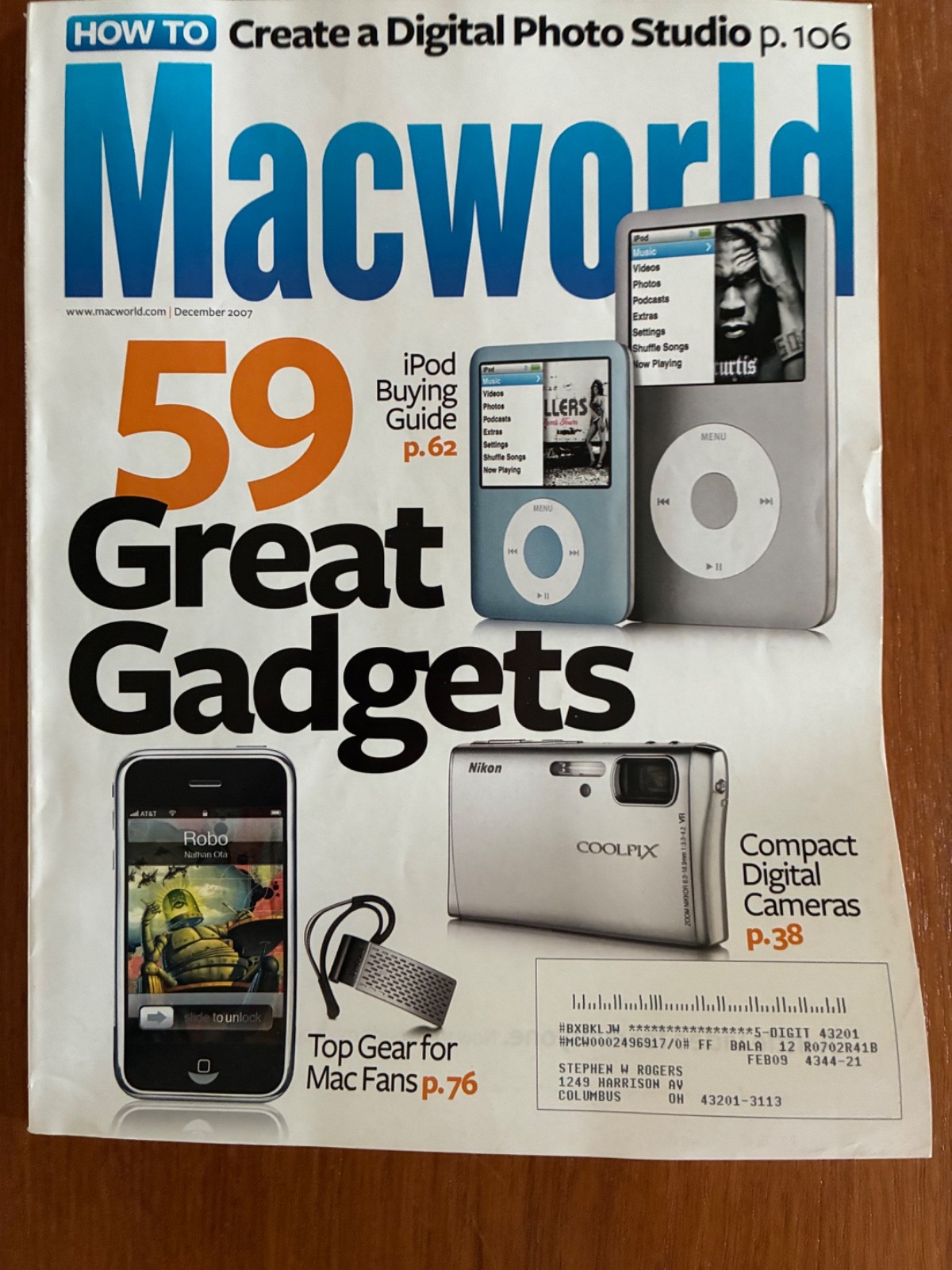 Macworld Magazine • 2006, 2007, 2008 • Lot of 35 issues • Very Good Condition
