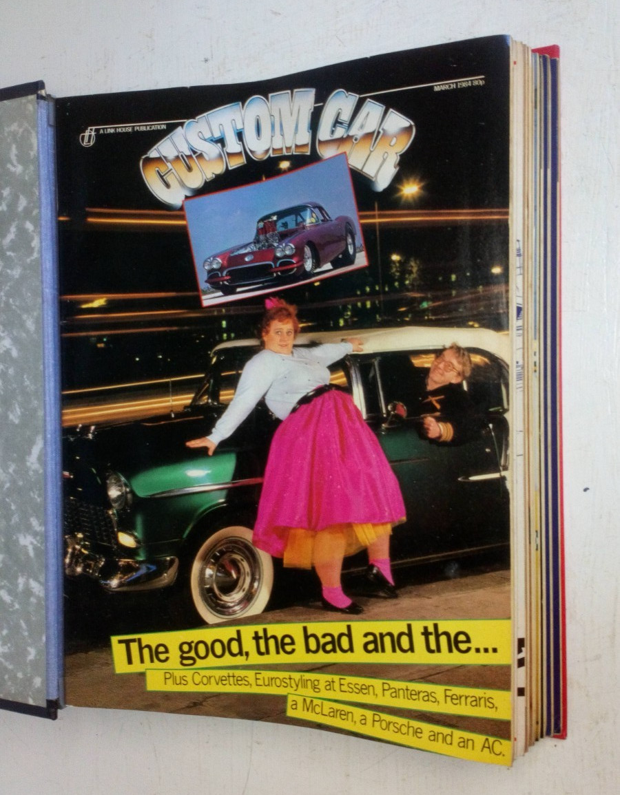 Custom Car Magazines in Binder March 1984 – January 1985