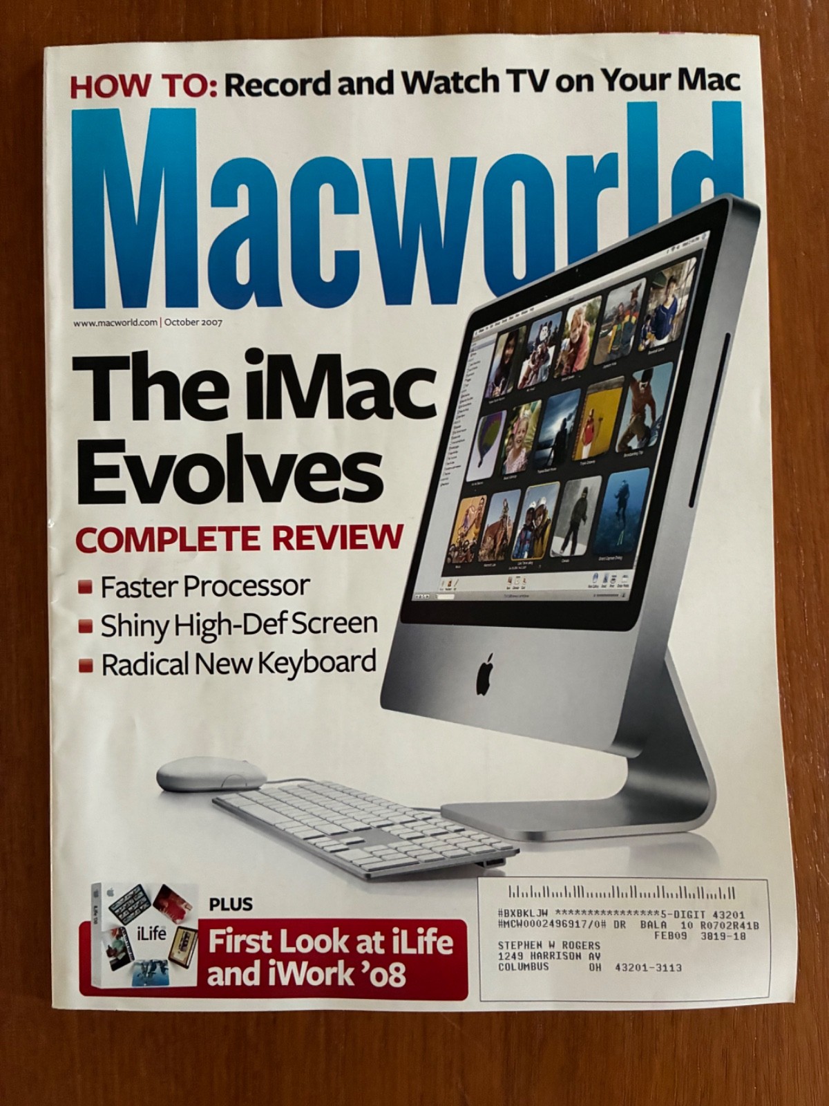 Macworld Magazine • 2006, 2007, 2008 • Lot of 35 issues • Very Good Condition