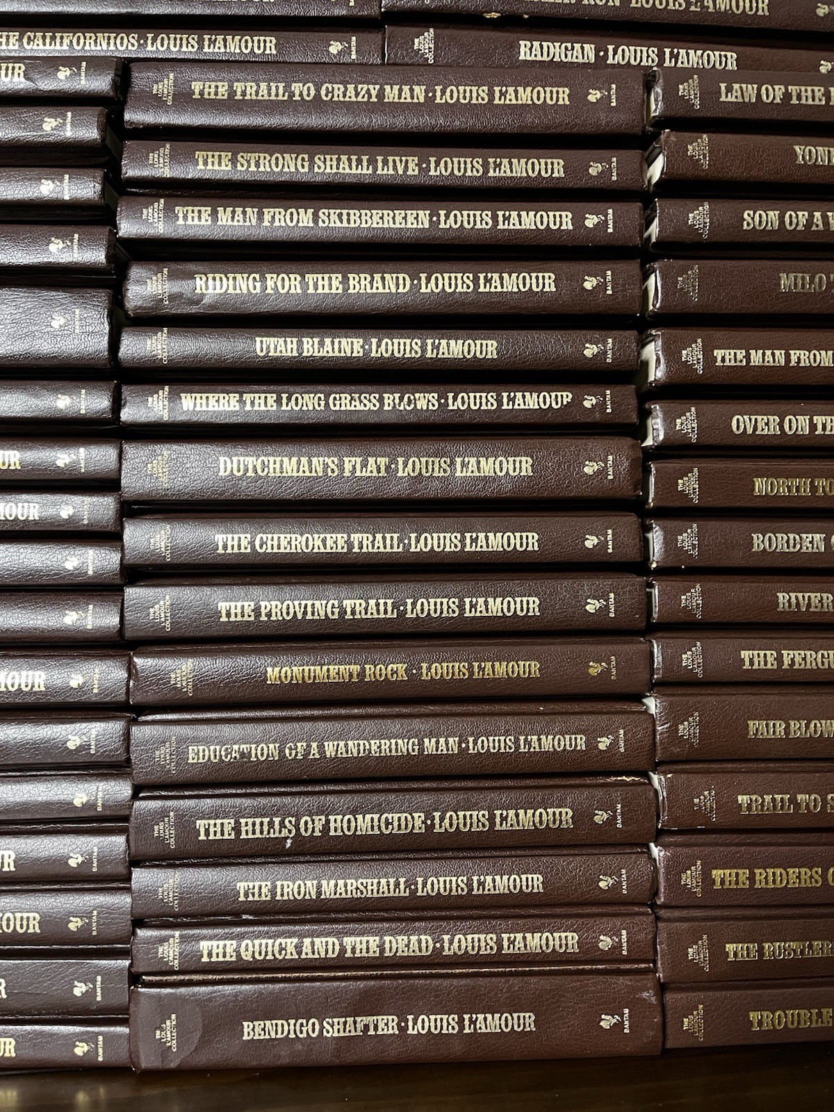 The Louis L&rsquo;Amour Collection Leatherette Hardcover Books (Sold Individually)