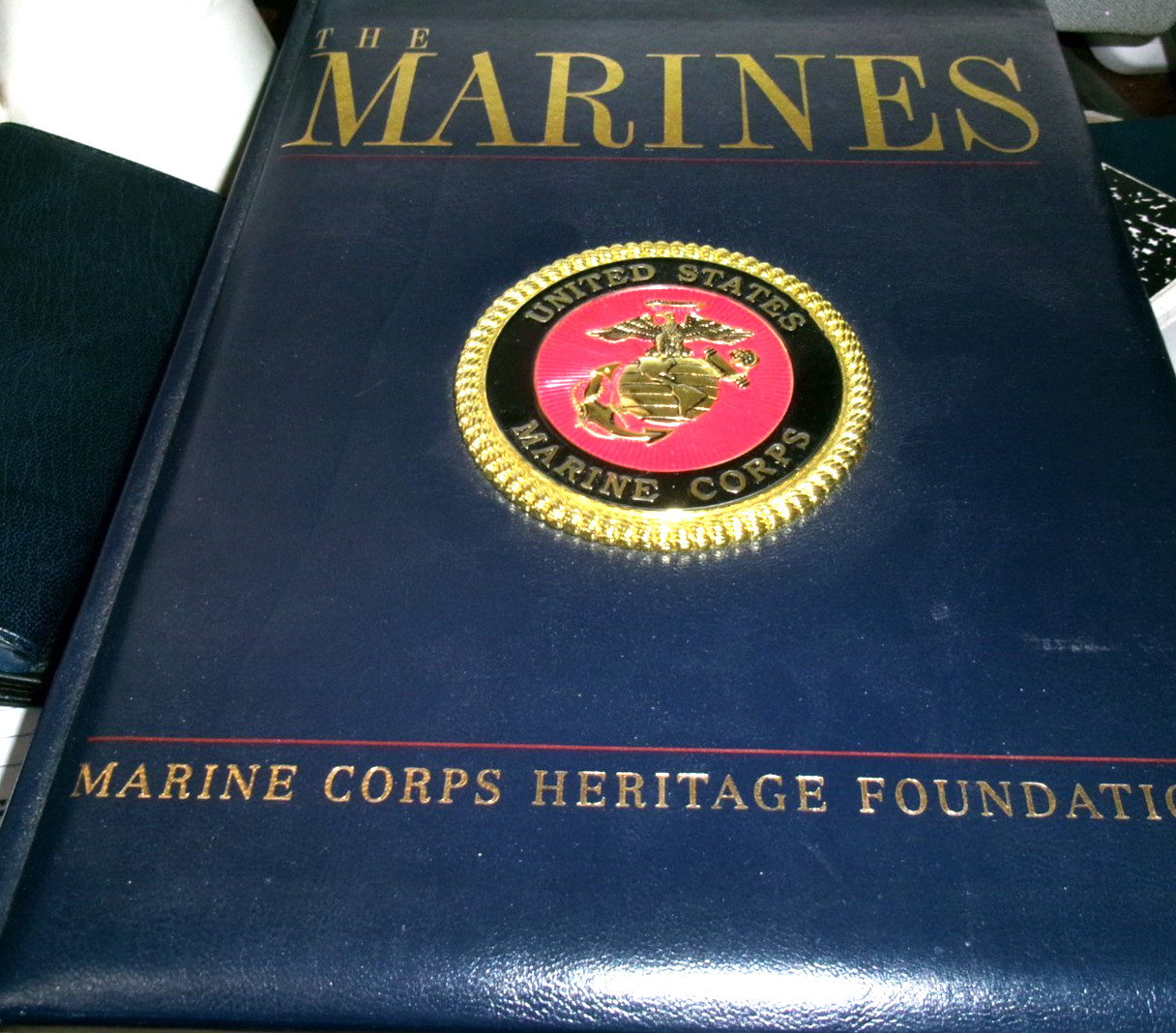 THE MARINES Marine Corps Heritage Foundation ILLUSTRATED BOOK 1998 LARGE