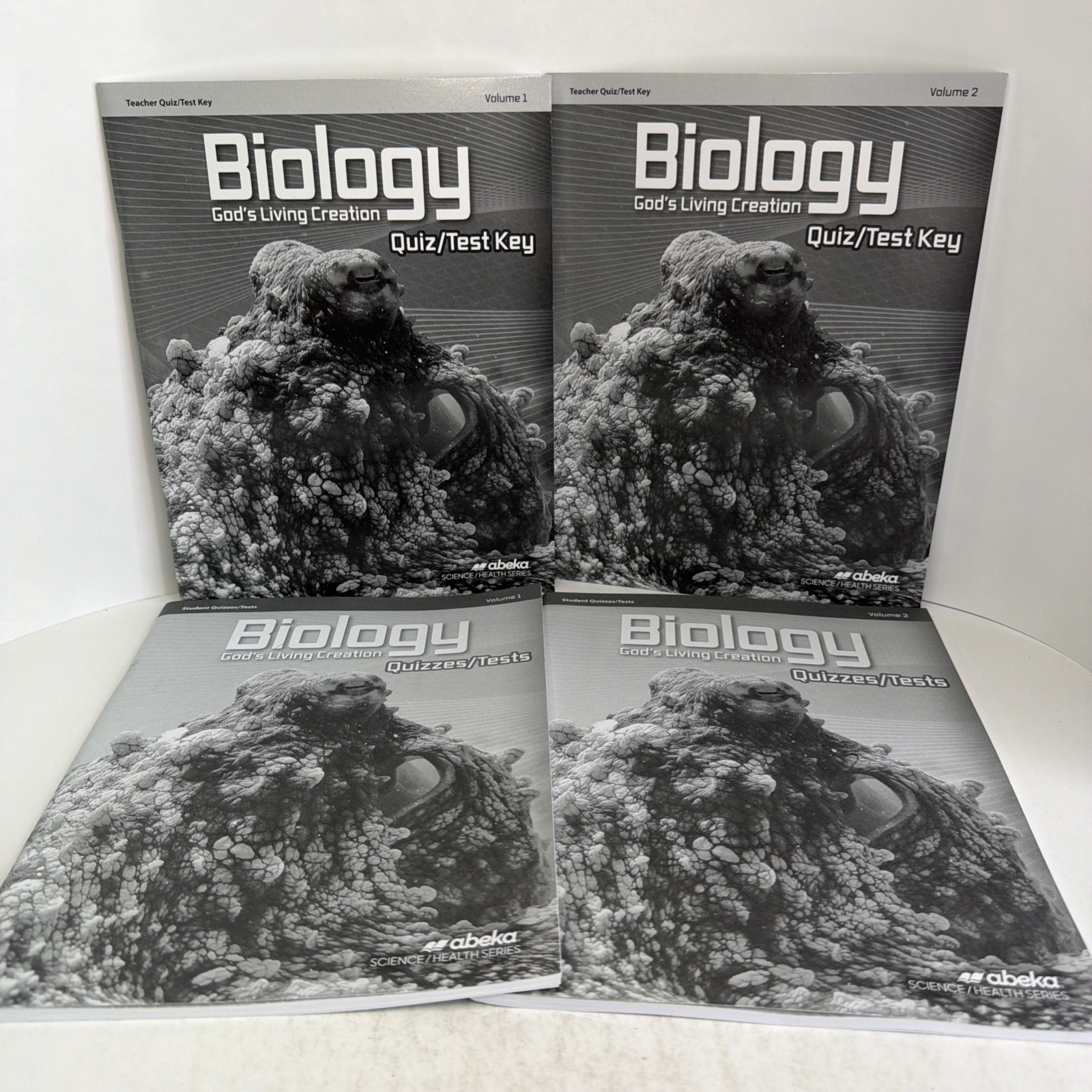 Biology: God&rsquo;s Living…Student Quizzes/Tests, Teacher Quiz/Test Key Vol. 1 & 2