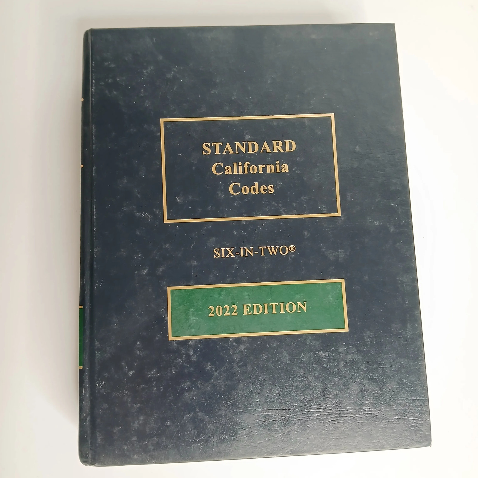 LexisNexis Standard California Codes Six-in-Two 2022 Edition Volume 1 Hardcover